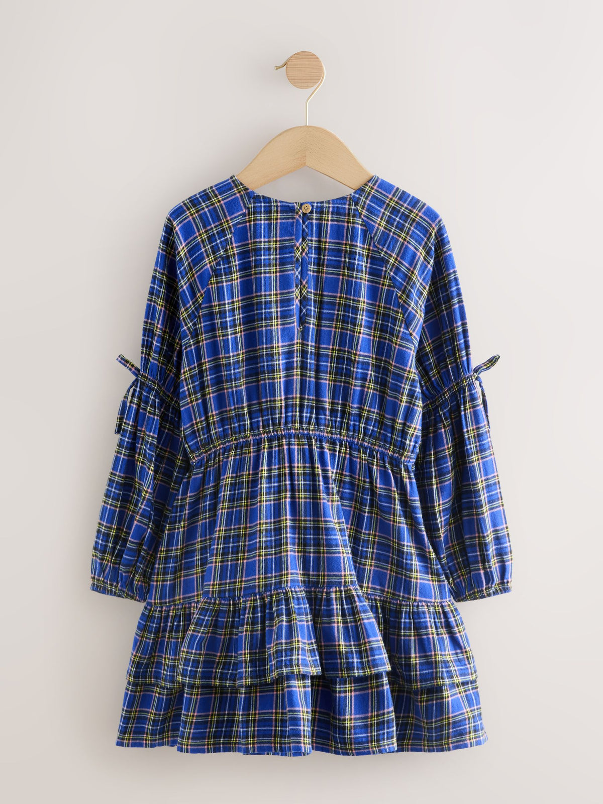 Blue Check Dress (3-16yrs)