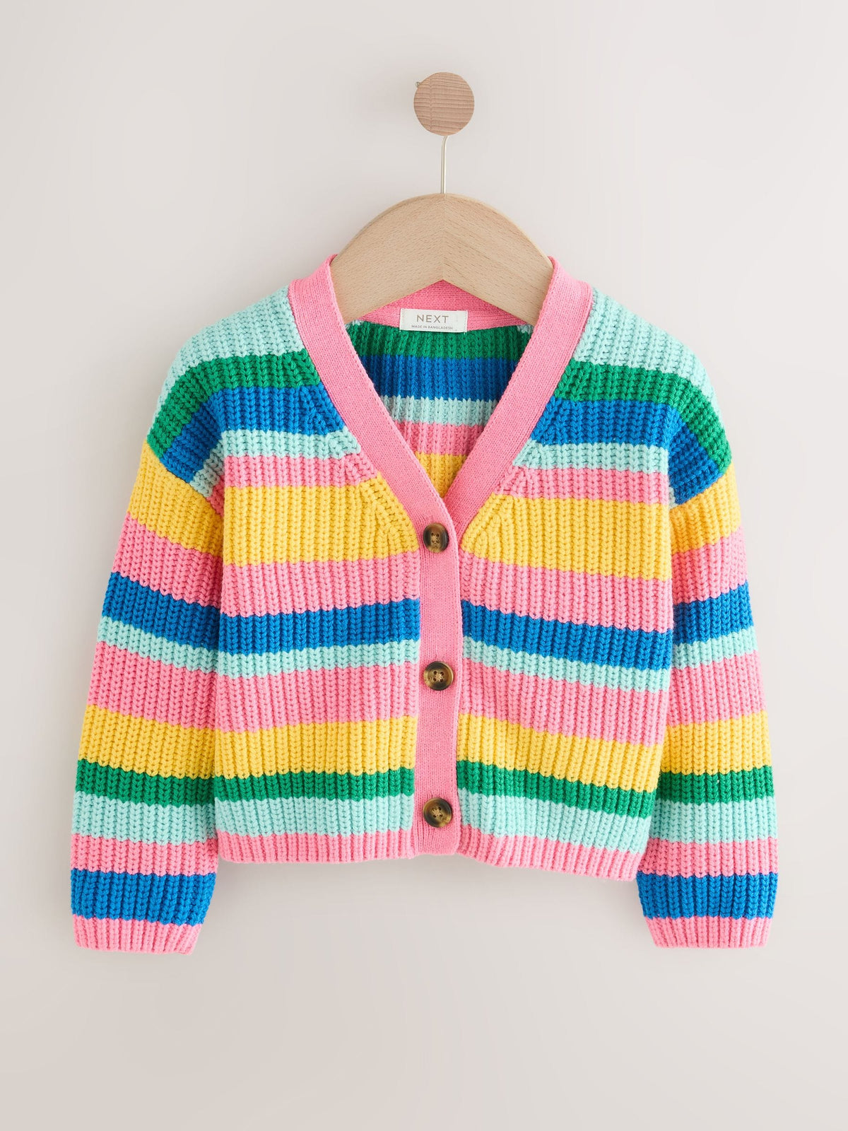 Rainbow V-Neck Cardigan (3mths-7yrs)