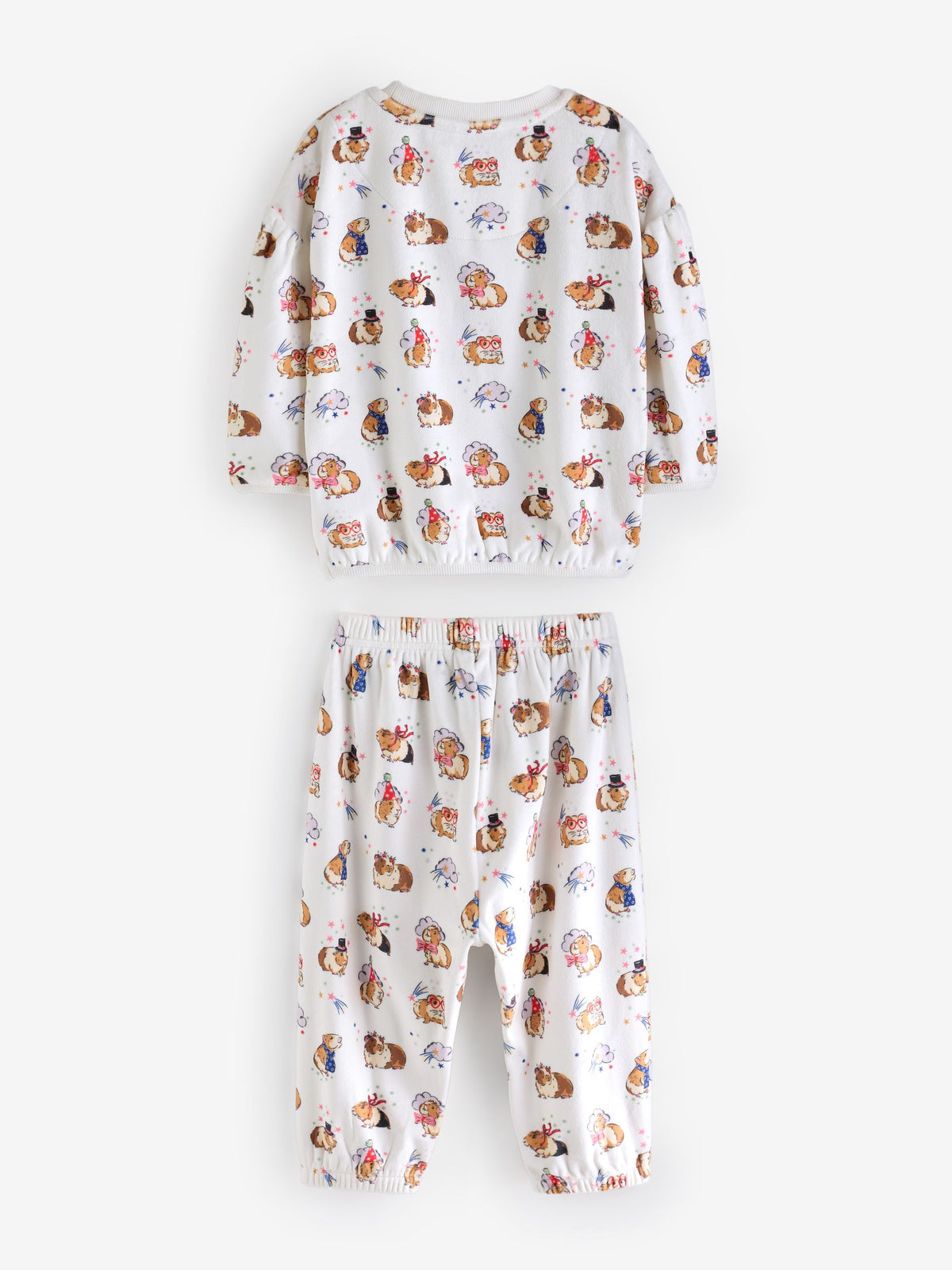 Ecru White Cath Kidston Cosy Fleece Pyjamas