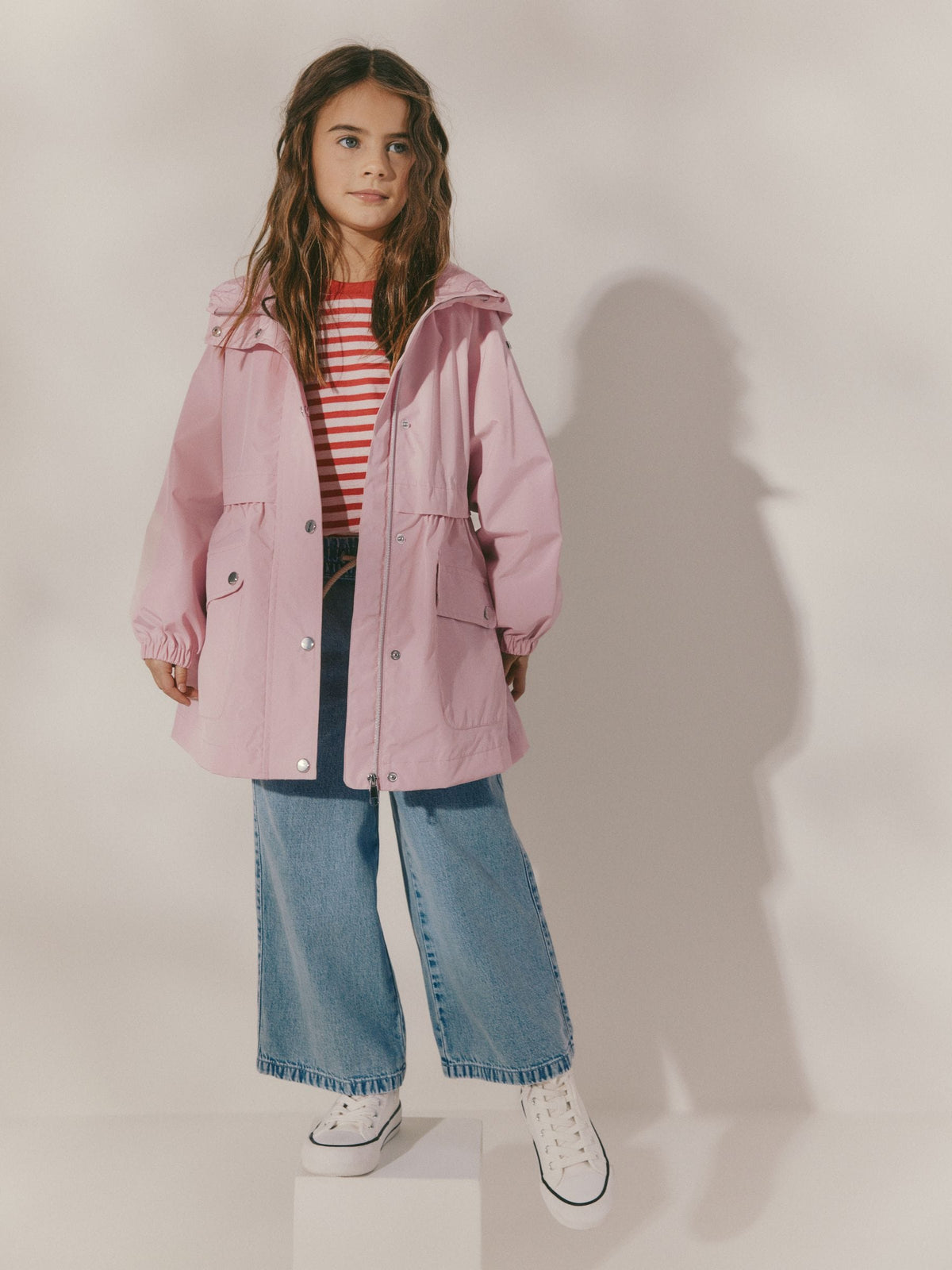 Pink Waterproof Cagoule Jacket (3-16yrs)