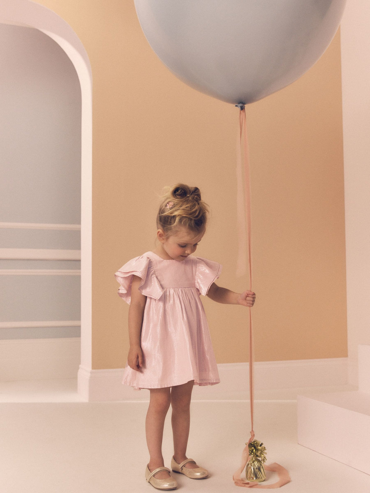 Pink Shimmer Party Dress (3mths-8yrs)