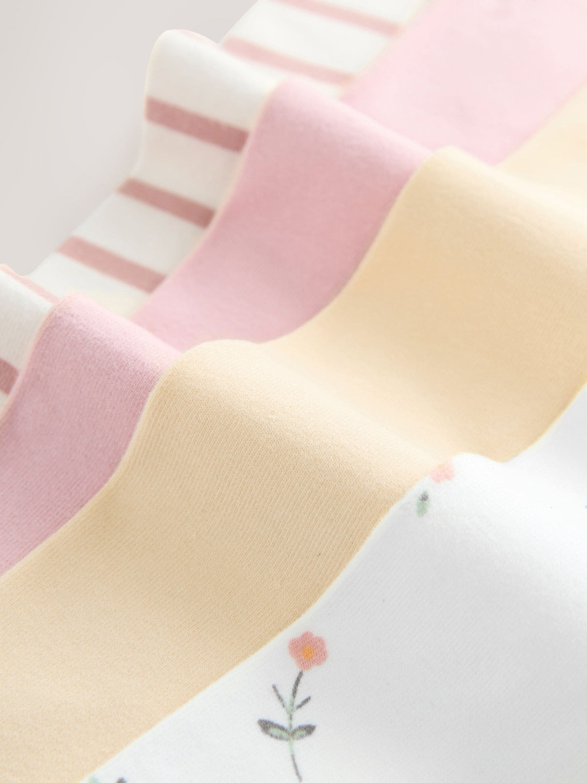 Pink/White 4 Pack Leggings (3mths-7yrs)