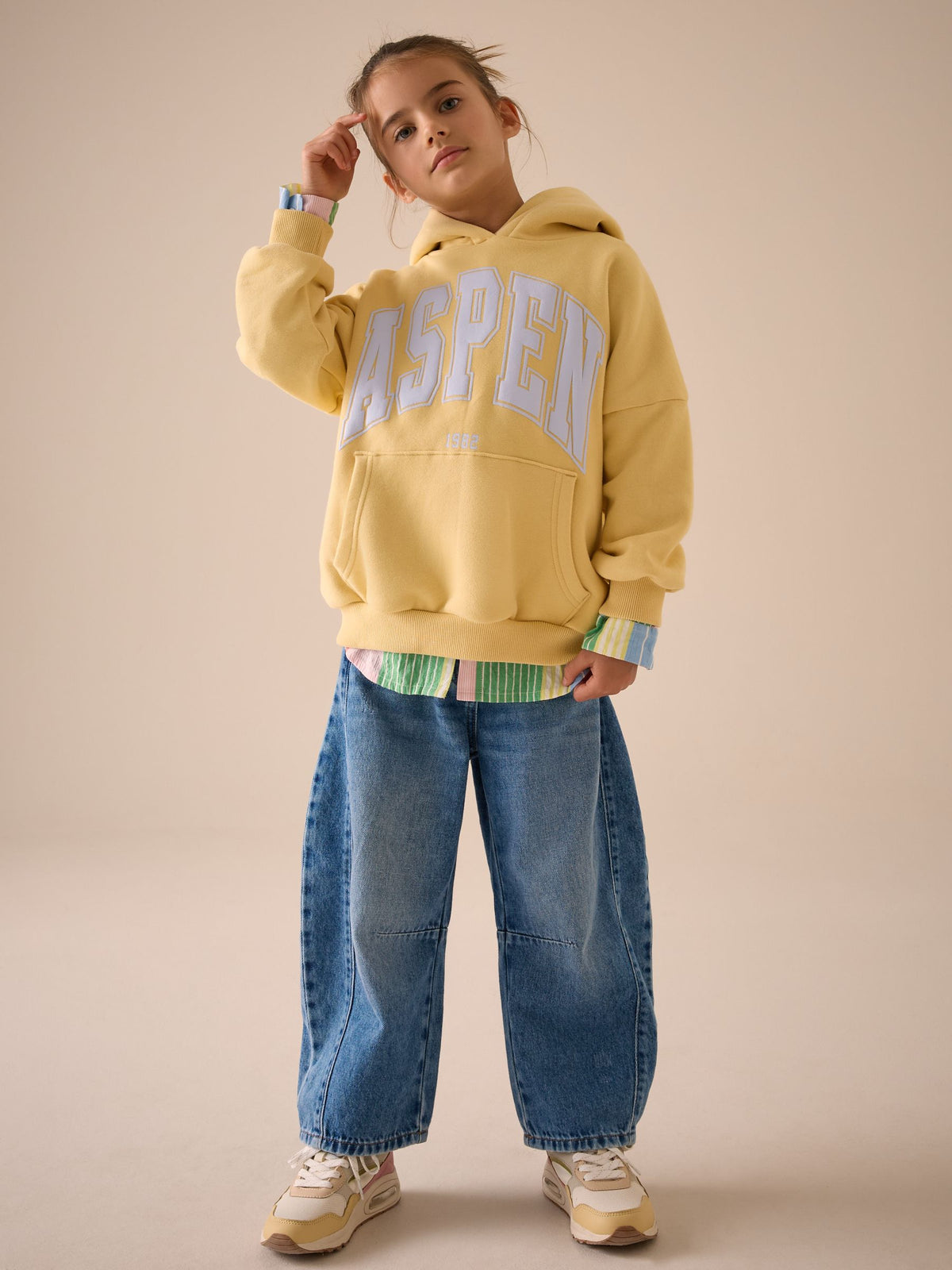 Yellow Hoodie (3-16yrs)