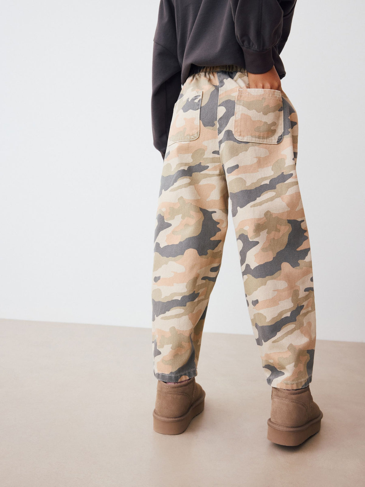 Camouflage Camouflage Barrel Print Jeans (3-16yrs)