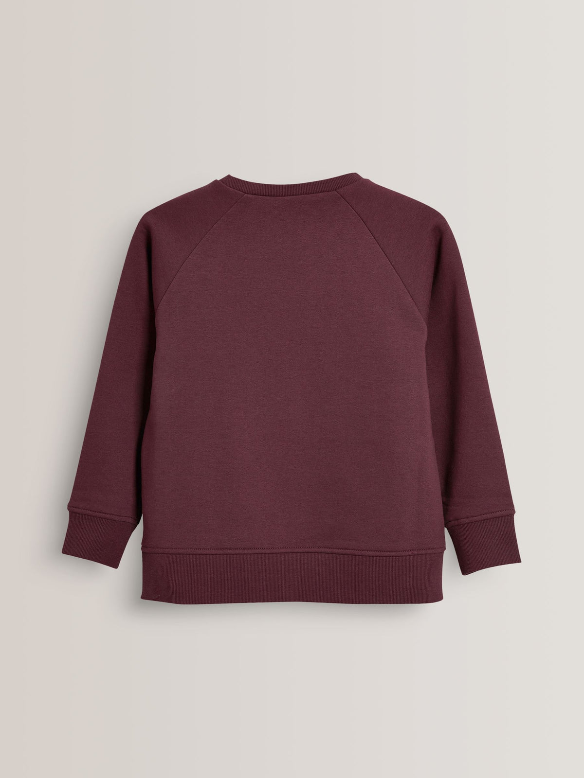 Burgundy Red Crew Neck School Sweater (3-17yrs)