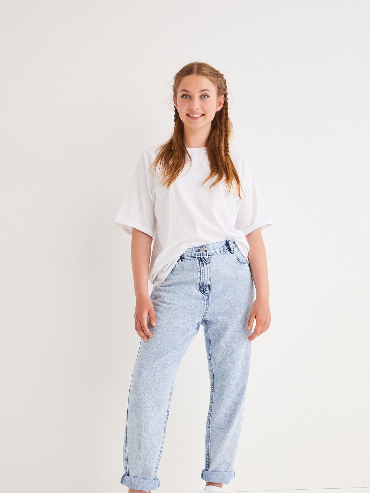 White Oversized T-Shirt (3-16yrs)