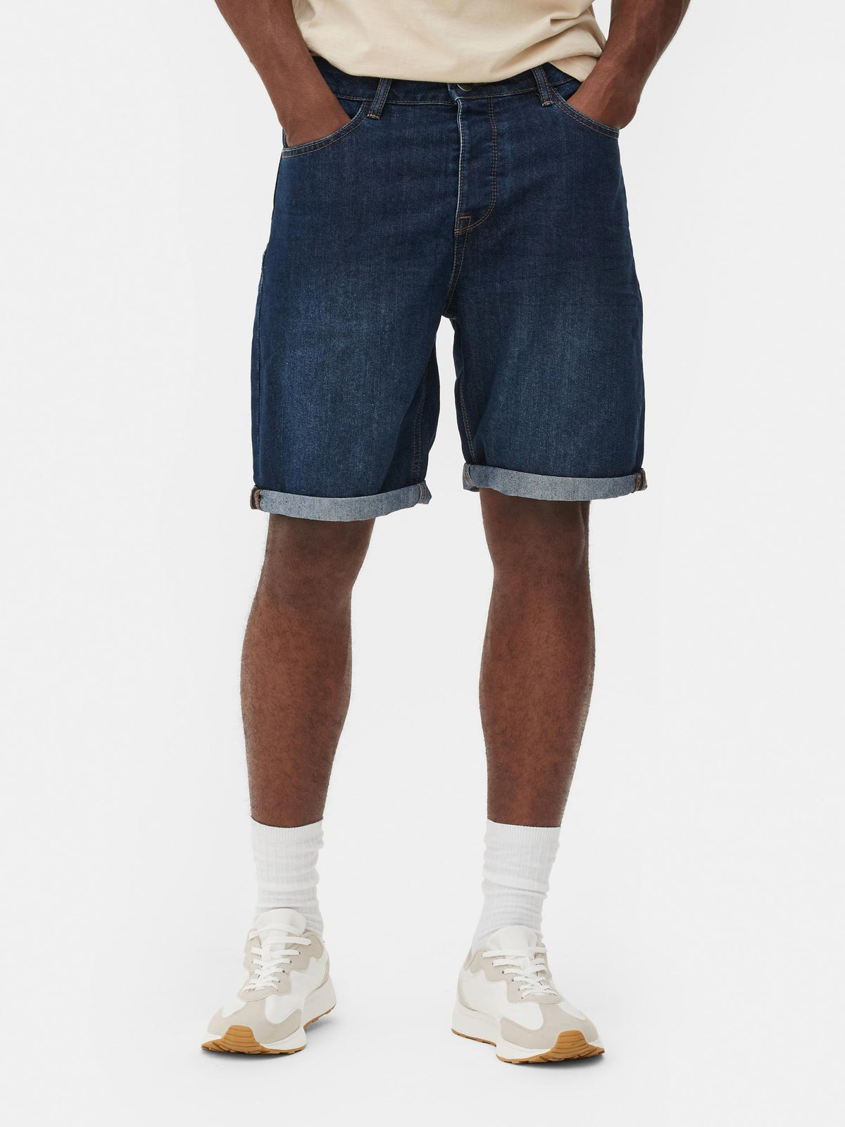 Denim Shorts - Dark Blue