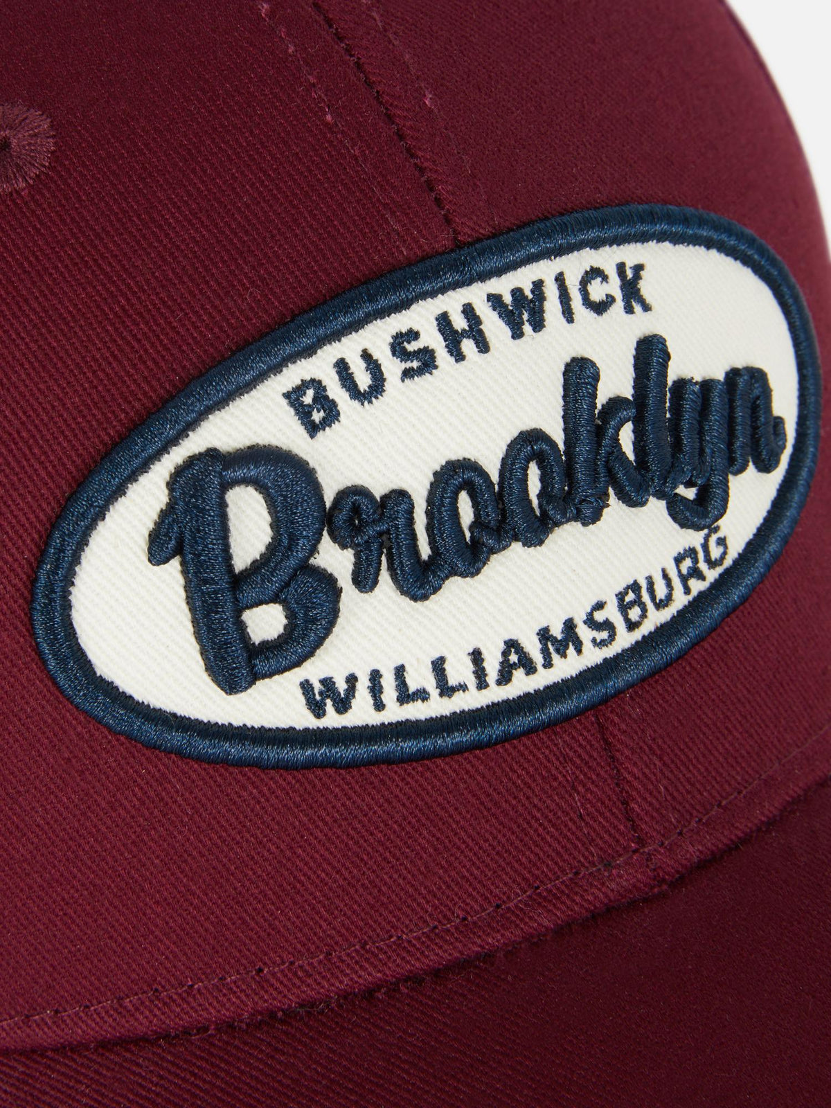 Brooklyn Baseball Cap - Burgundy
