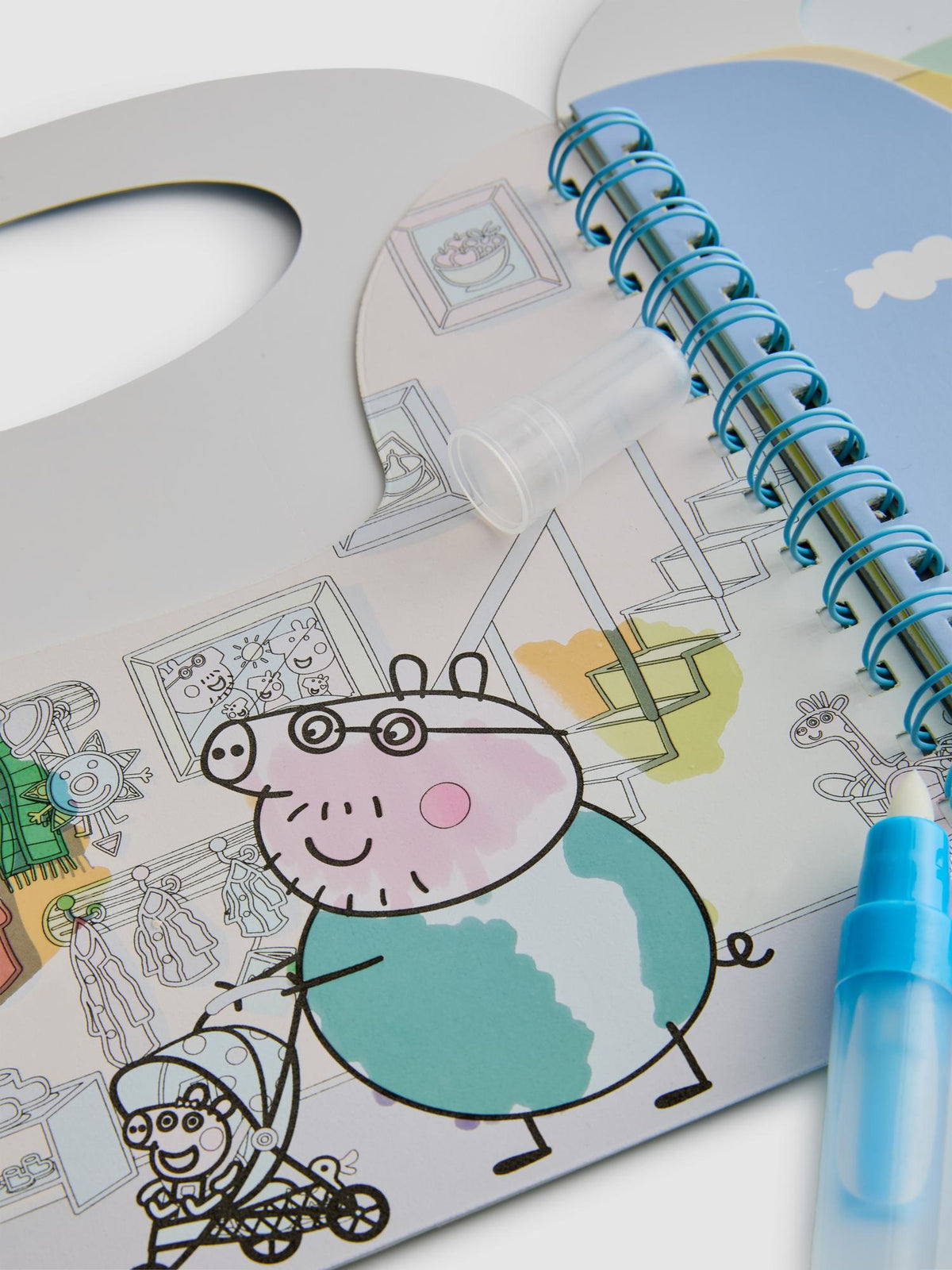 Peppa Pig Magic Water Colouring Book - Pink