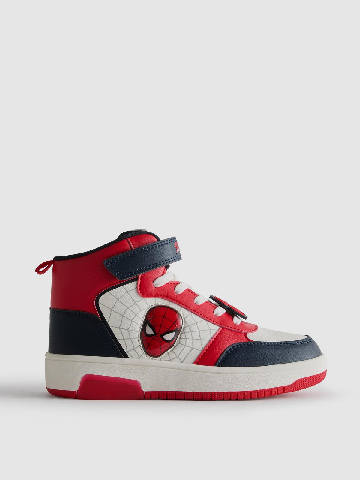 MARVEL Spider-Man Light Up High-Top Trainers - Multi