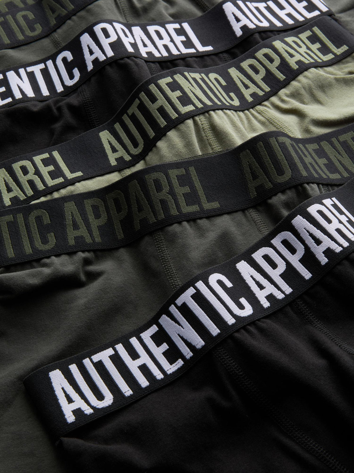 5pk Patterned Hipster Briefs - Khaki