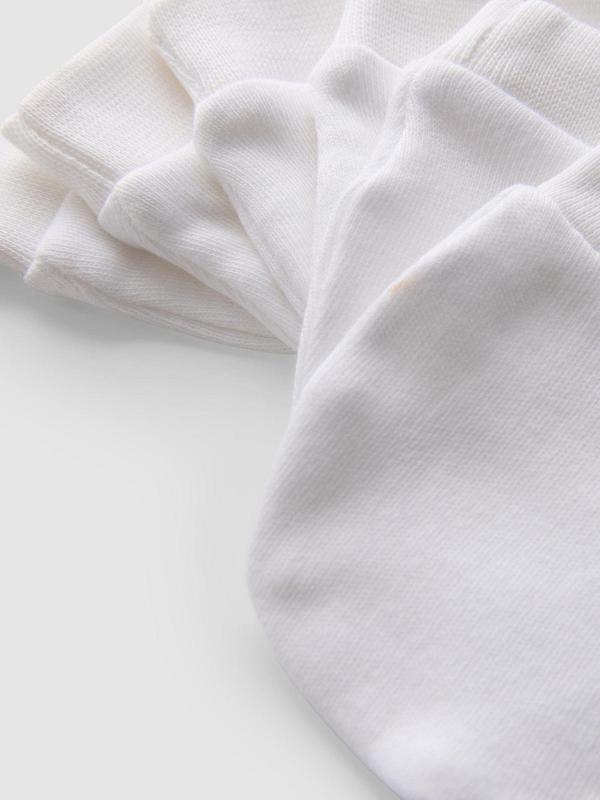 3pk Baby Scratch Mitts - White