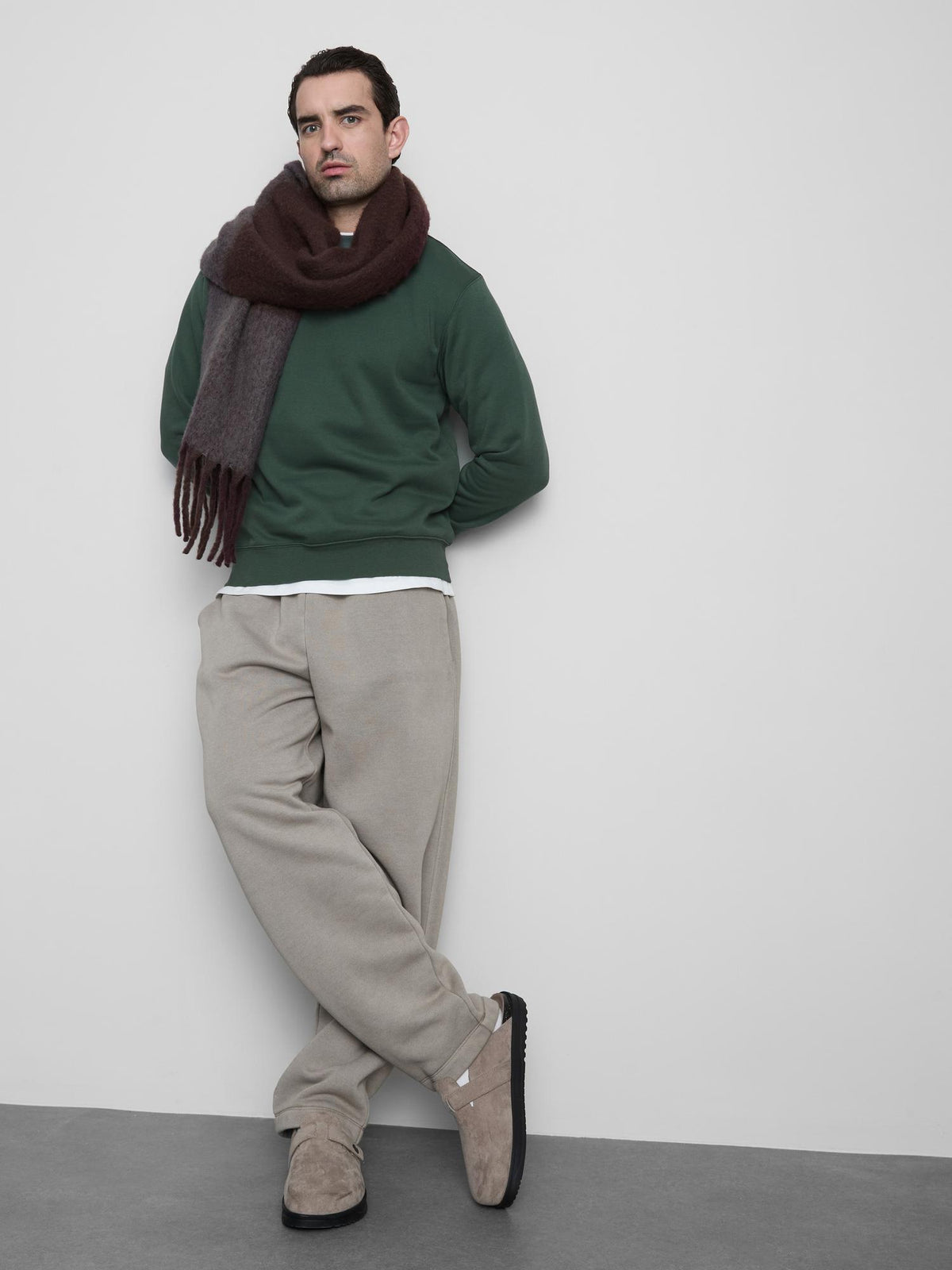 Essential Crew neck Sweatshirt - Green