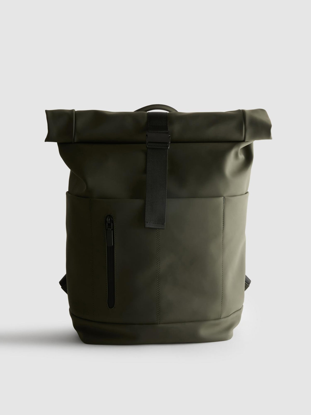 Roll Top Backpack - Khaki