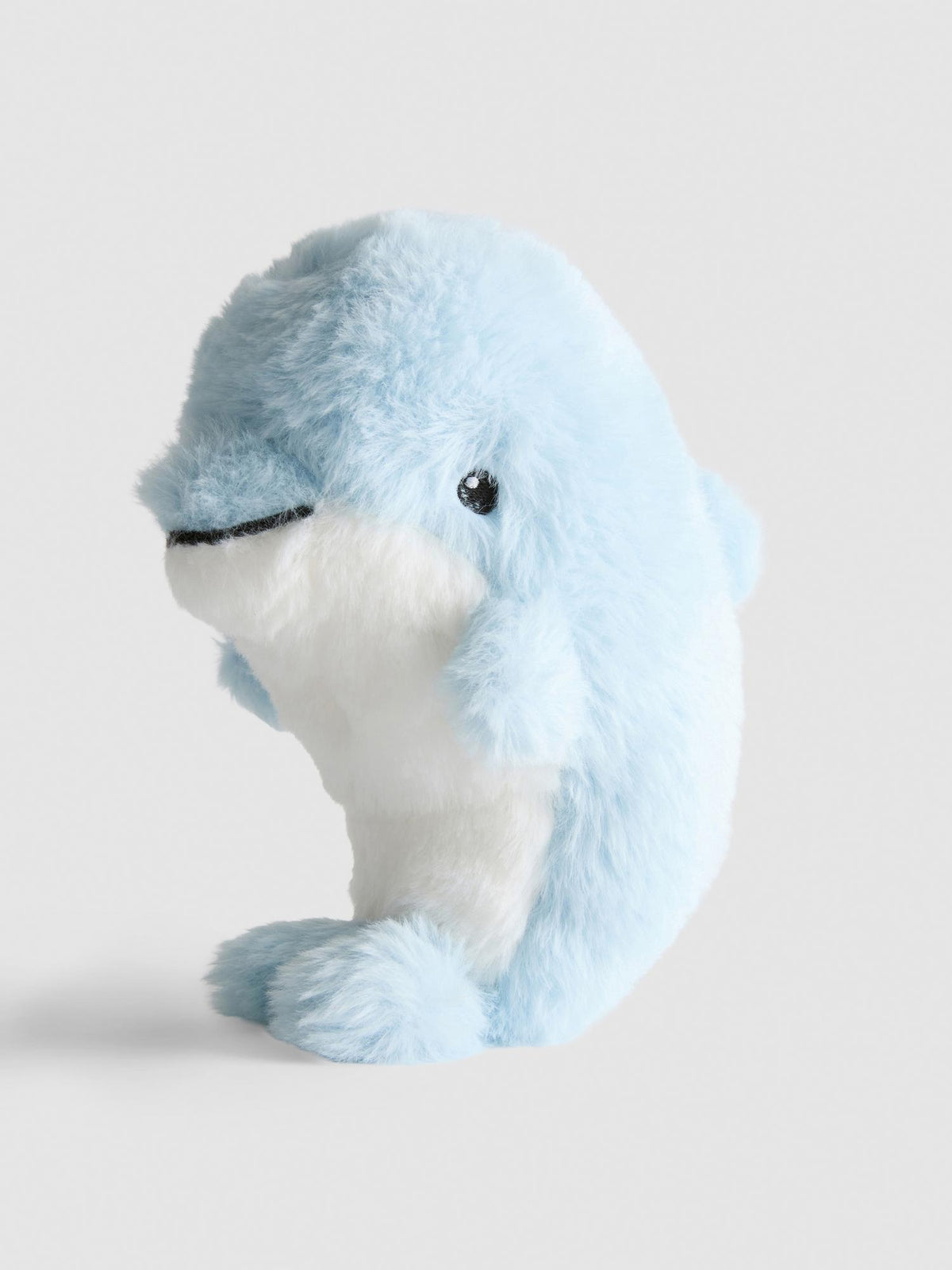 Small Dolphin Plush Toy - Blue