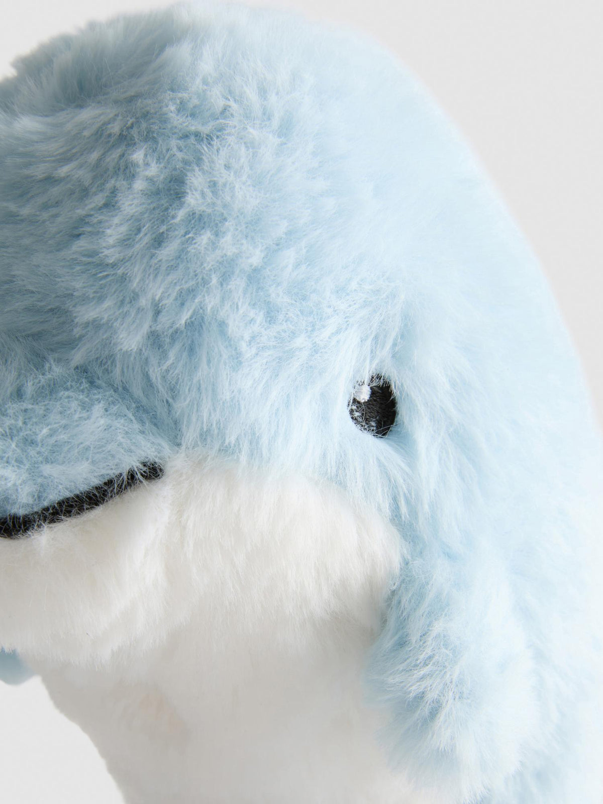 Small Dolphin Plush Toy - Blue