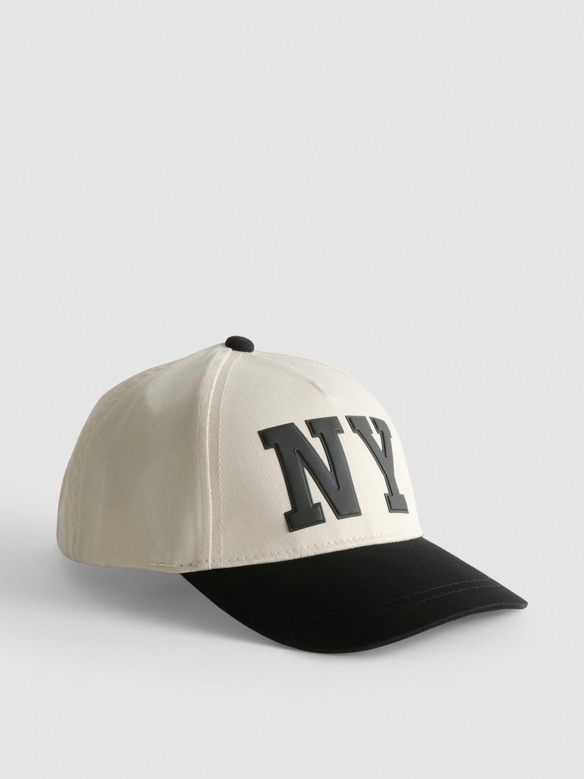 NY Embroidered Baseball Cap - Black