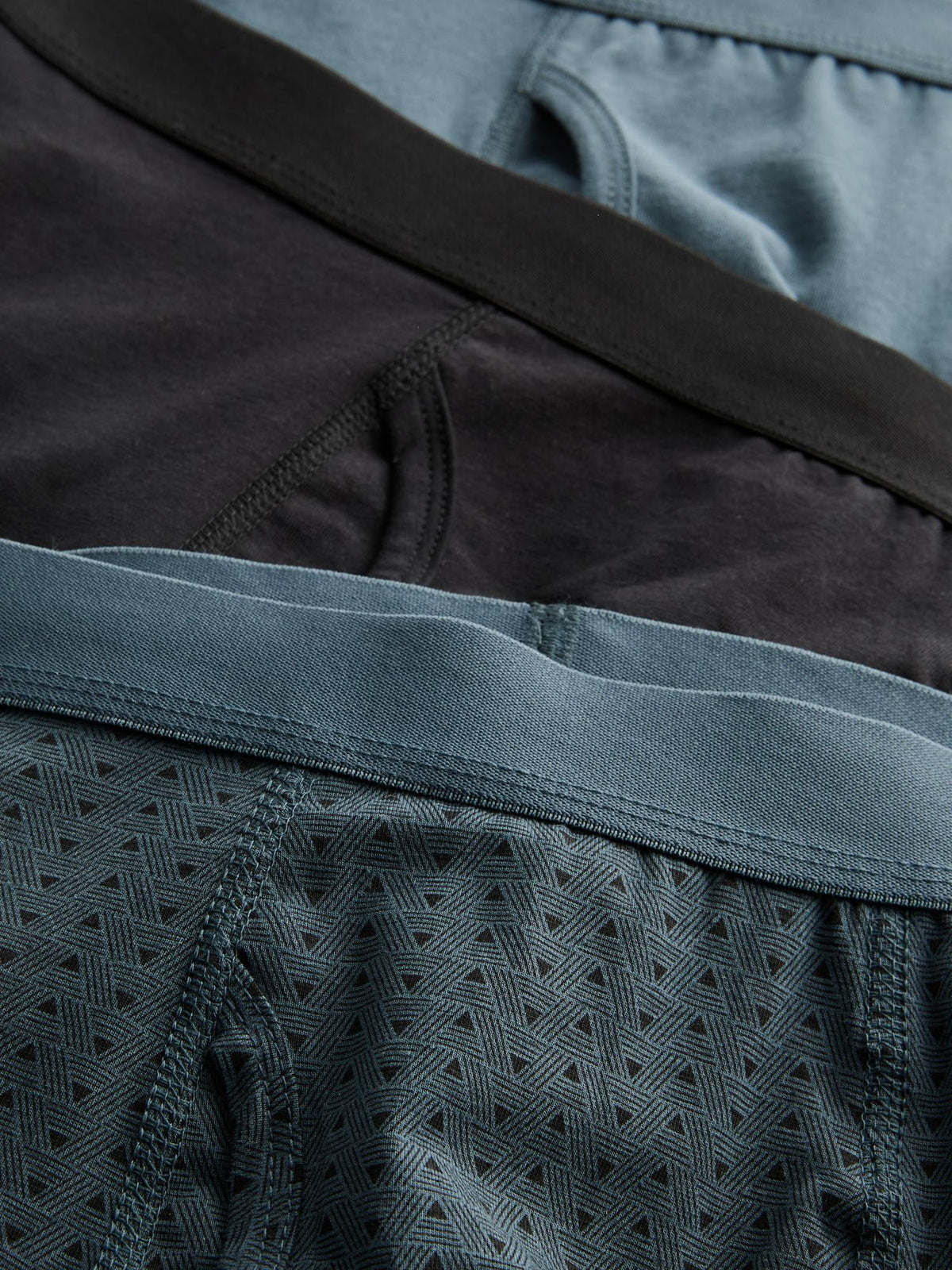 3pk Essential Trunks - Slate