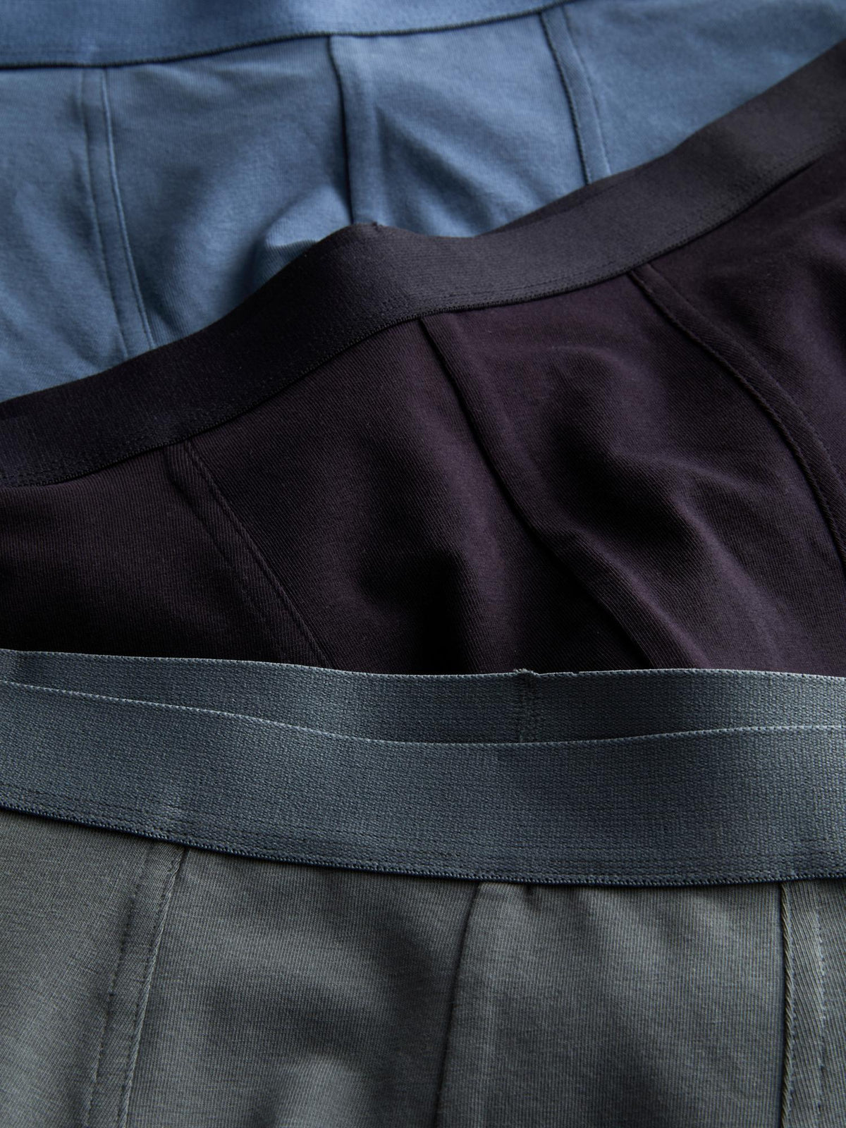 3pk Hipster Trunks - Blue