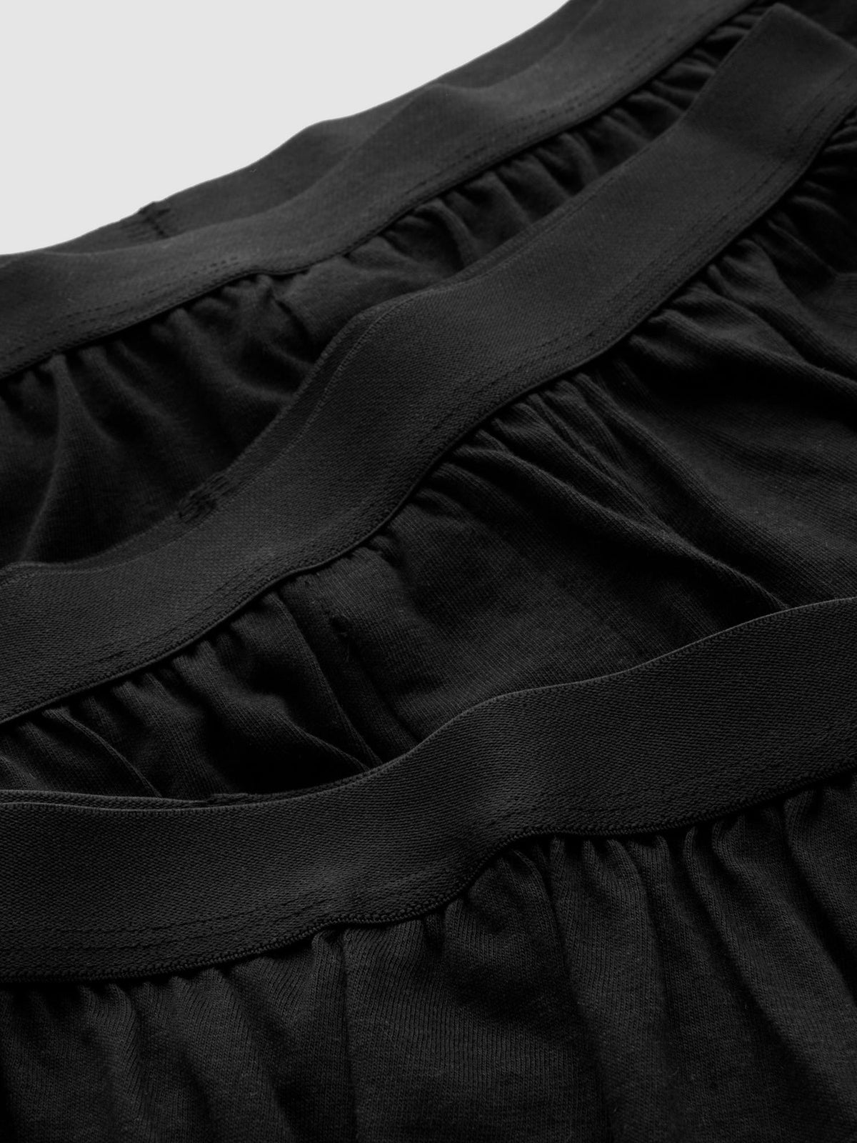 3pk Pure Cotton Boxer Shorts - Black