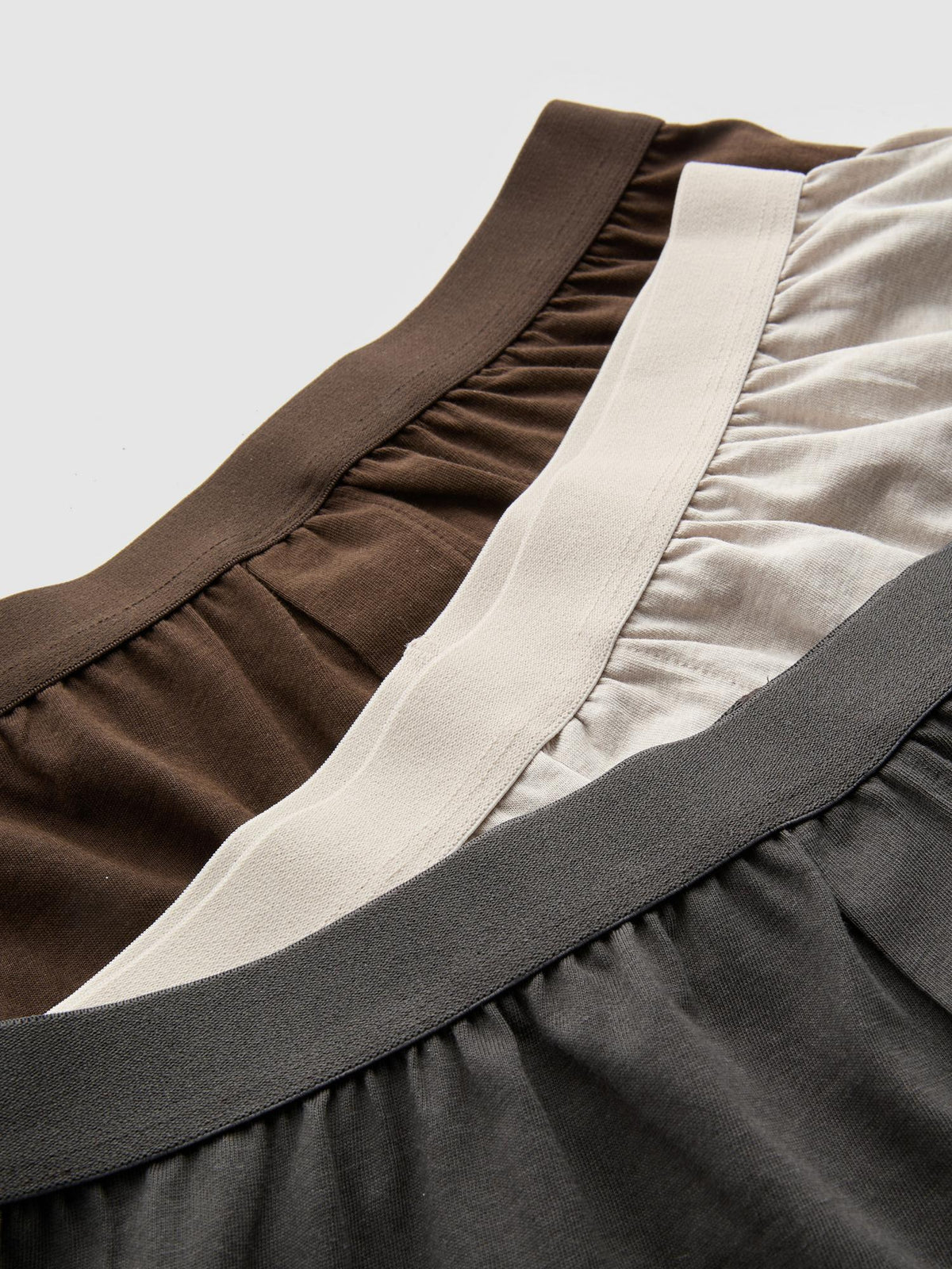 3pk Pure Cotton Boxer Shorts - Charcoal