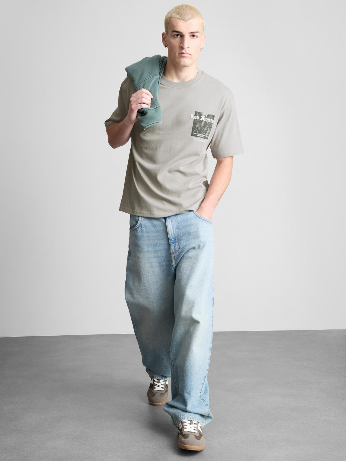 Los Angeles Graphic T-Shirt - Grey