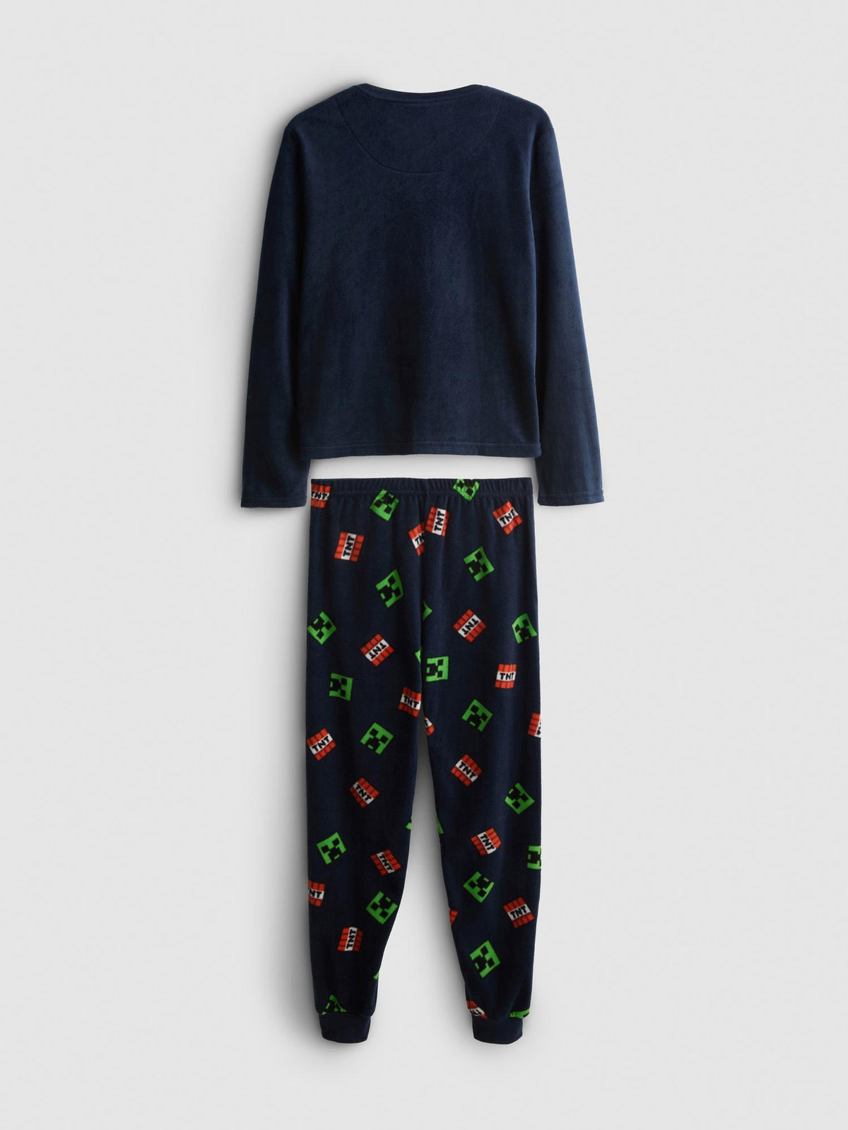 5-15yrs | Minecraft Fleece Pyjamas - Green
