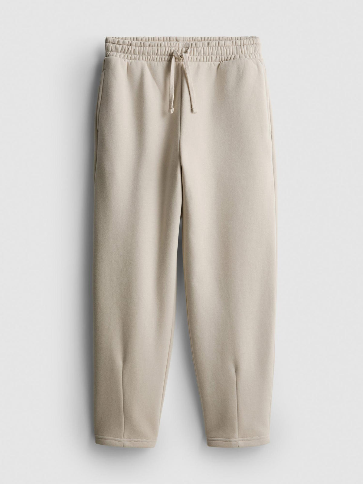 7-15yrs | Cotton Rich Barrel Leg Joggers - Ecru