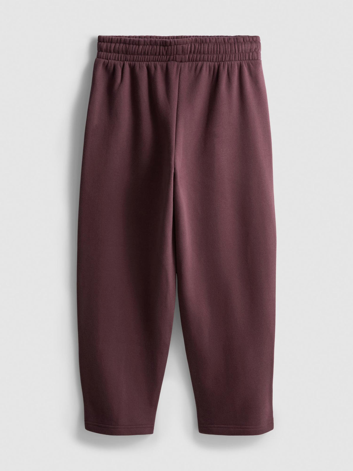 7-15yrs | Cotton Rich Barrel Leg Joggers - Plum