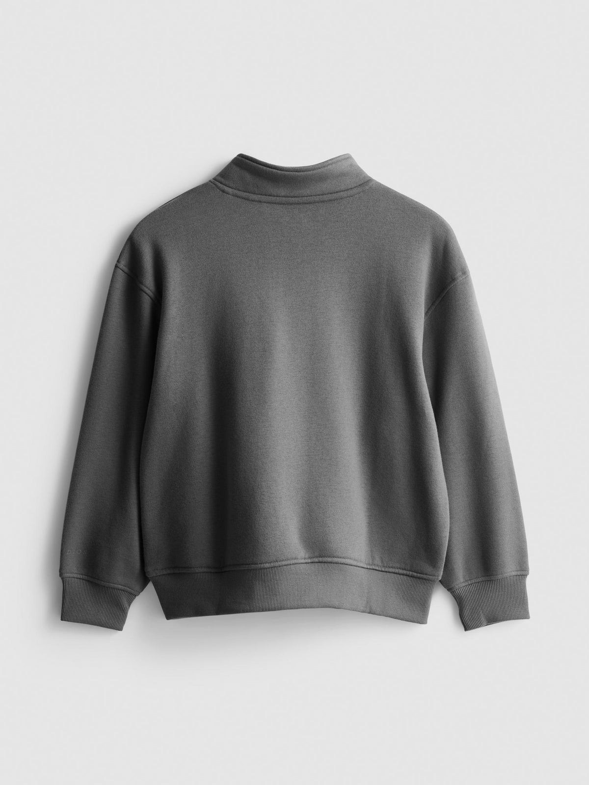 7-15yrs | Cotton Rich Half-Zip Sweatshirt - Charcoal
