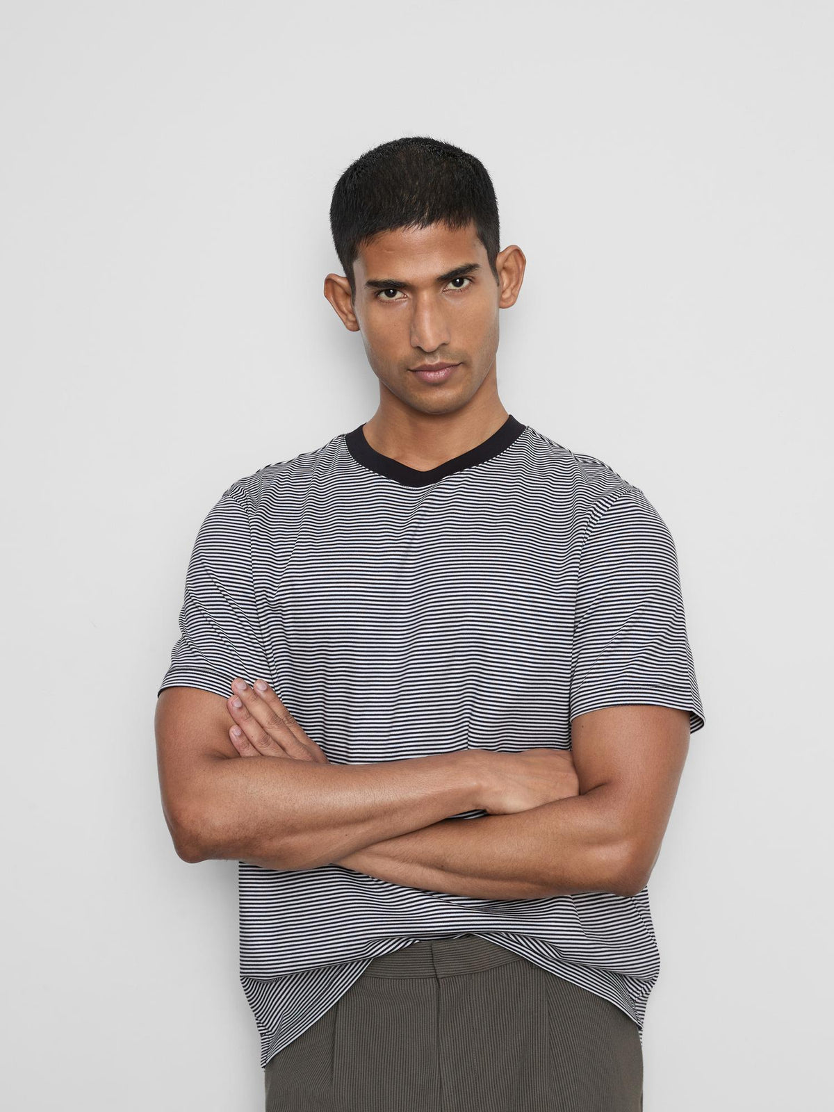 Striped T-Shirt - Navy