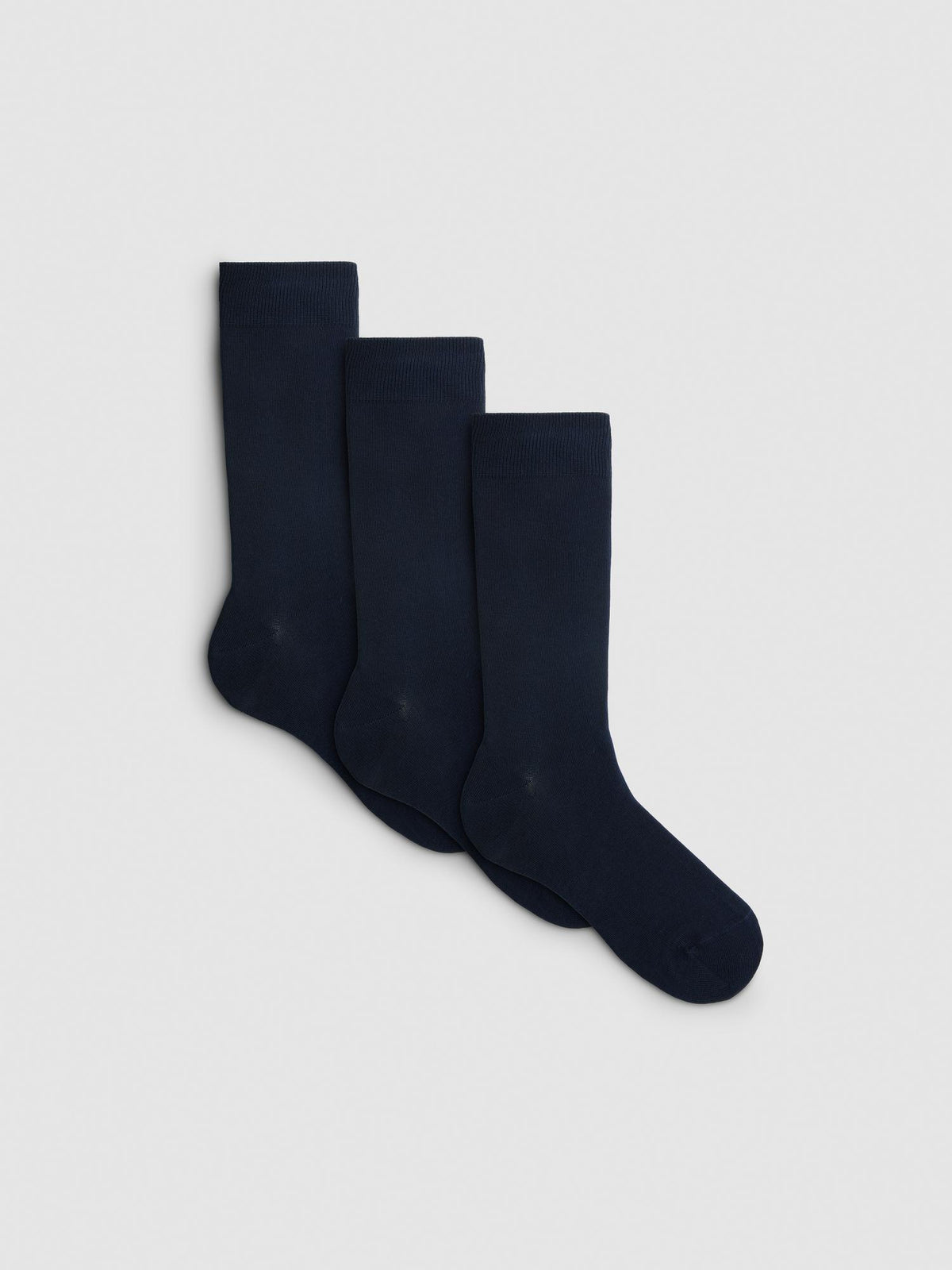 3pk Modal Rich Socks - Navy