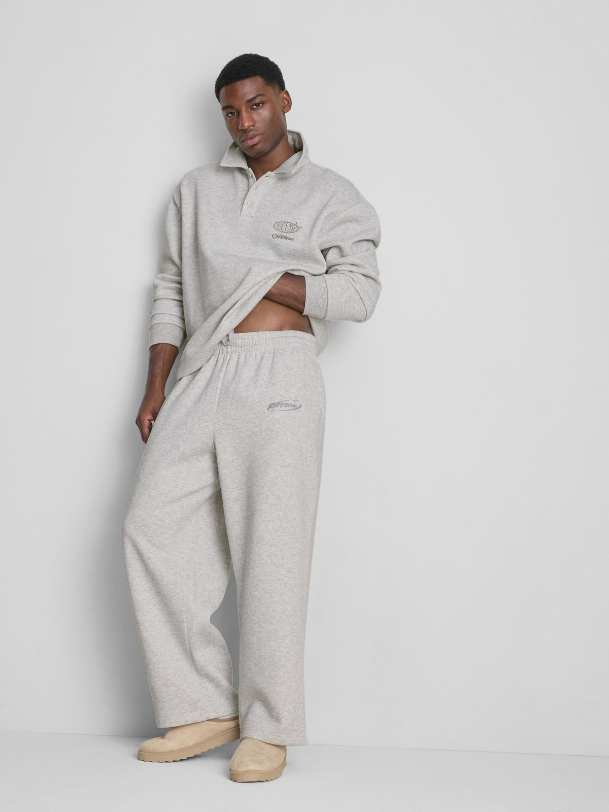Offline Pyjama Bottoms - Grey Marl