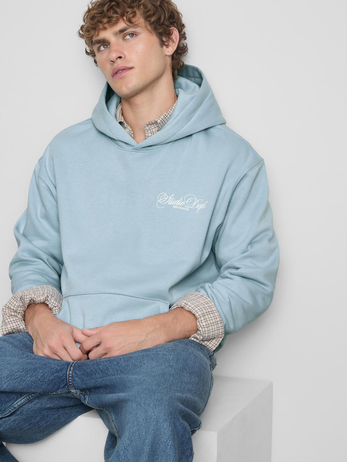 Studio Dept Hoodie - Light Blue