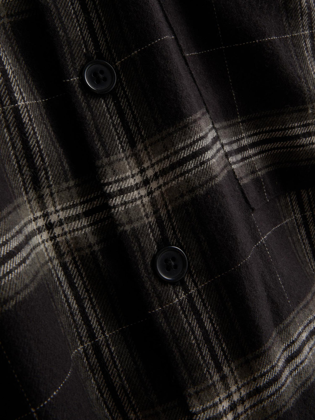 Check Long Pyjamas - Black