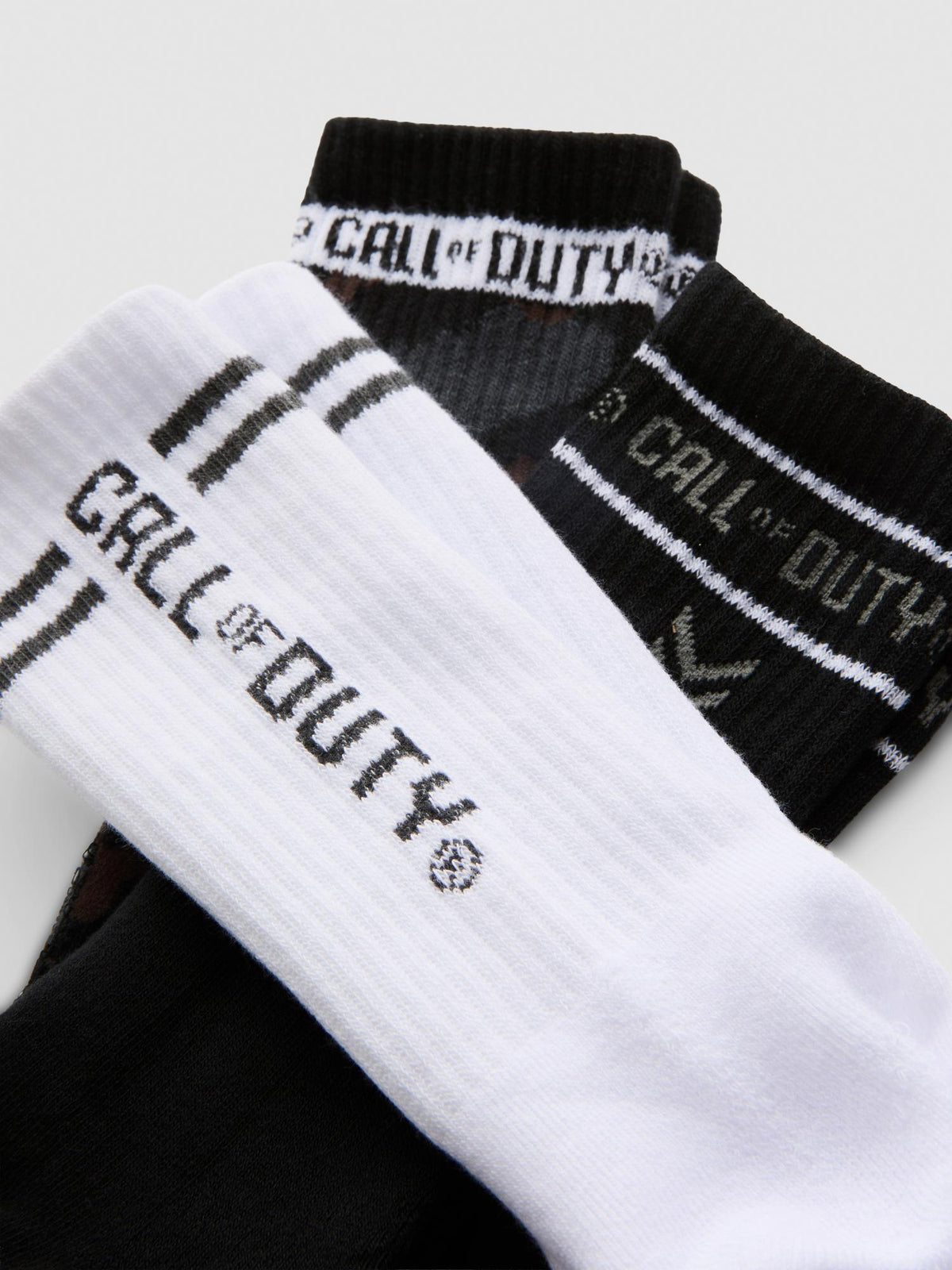 3pk Call of Duty Crew Socks - Black