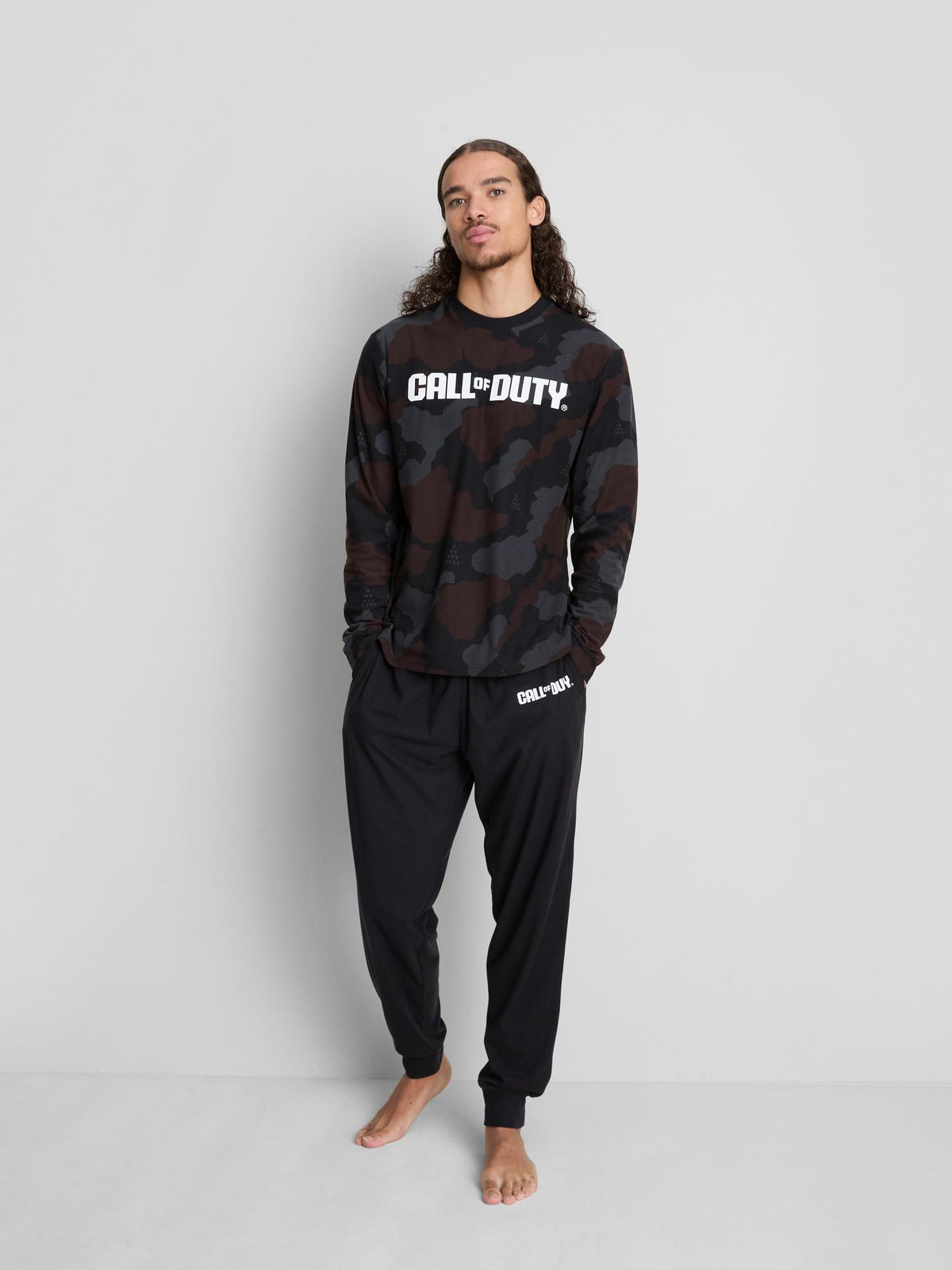 Call Of Duty Camo Pyjamas - Black