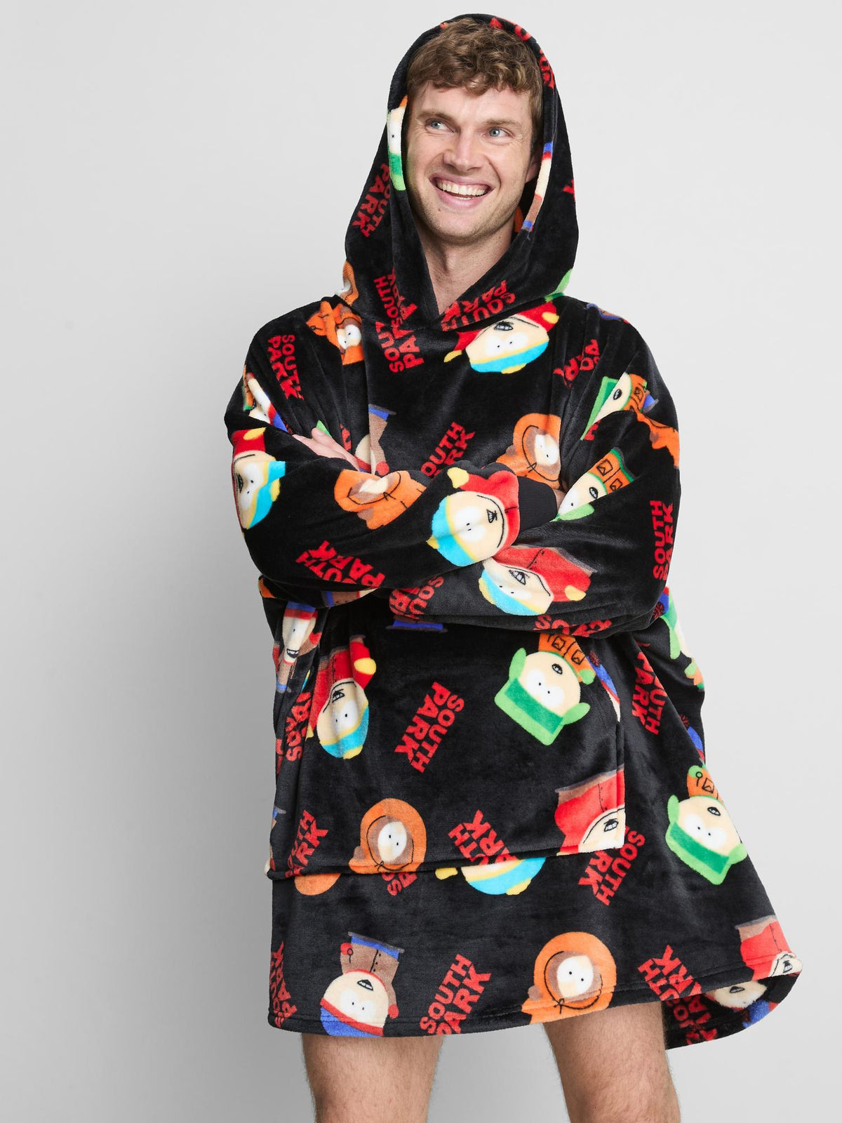 South Park Fleece Snuddie - Black