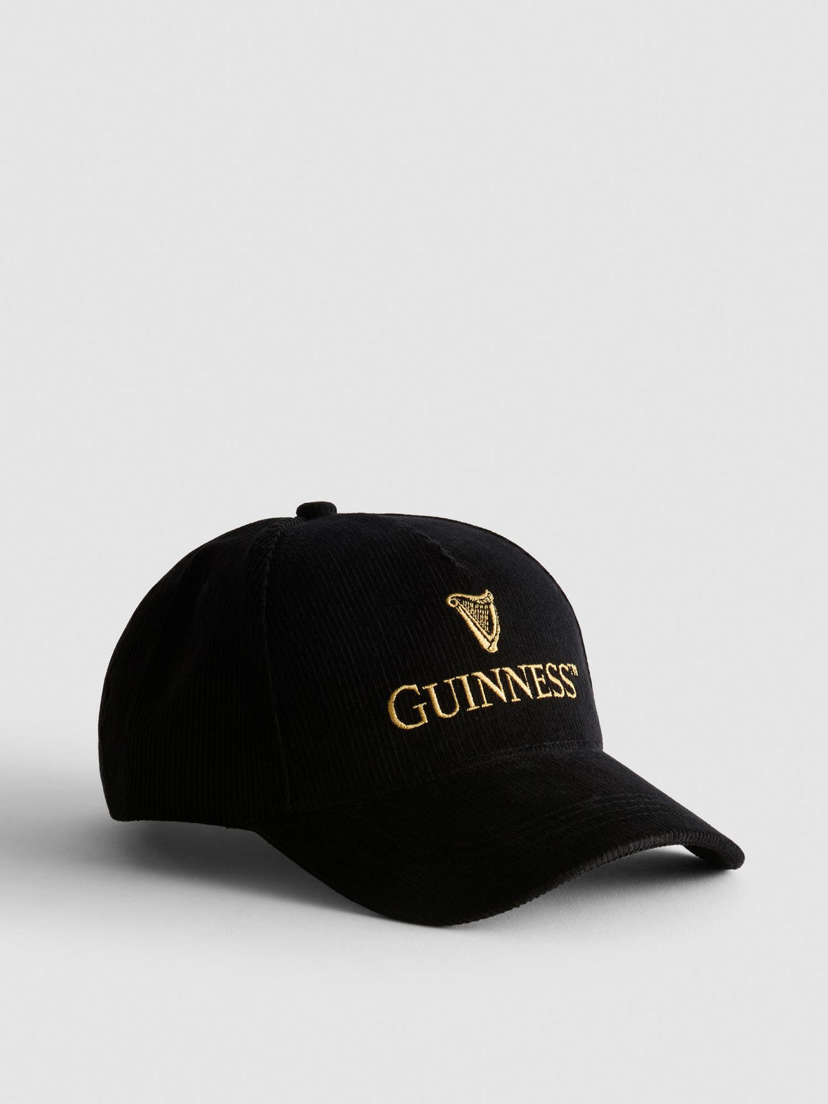 Guinness Embroidered Baseball Cap - Black