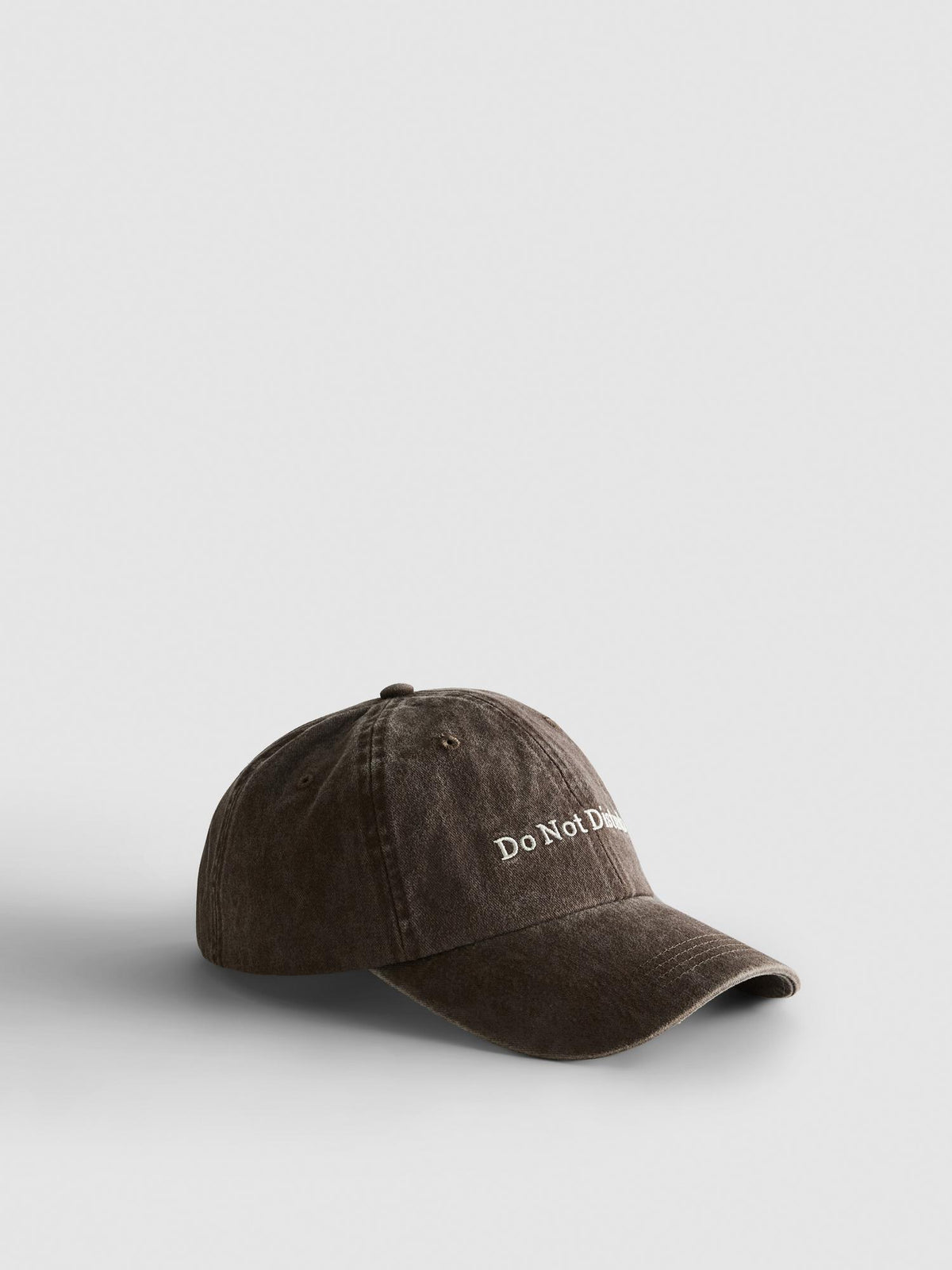 Pure Cotton Do Not Disturb Cap - Mocha