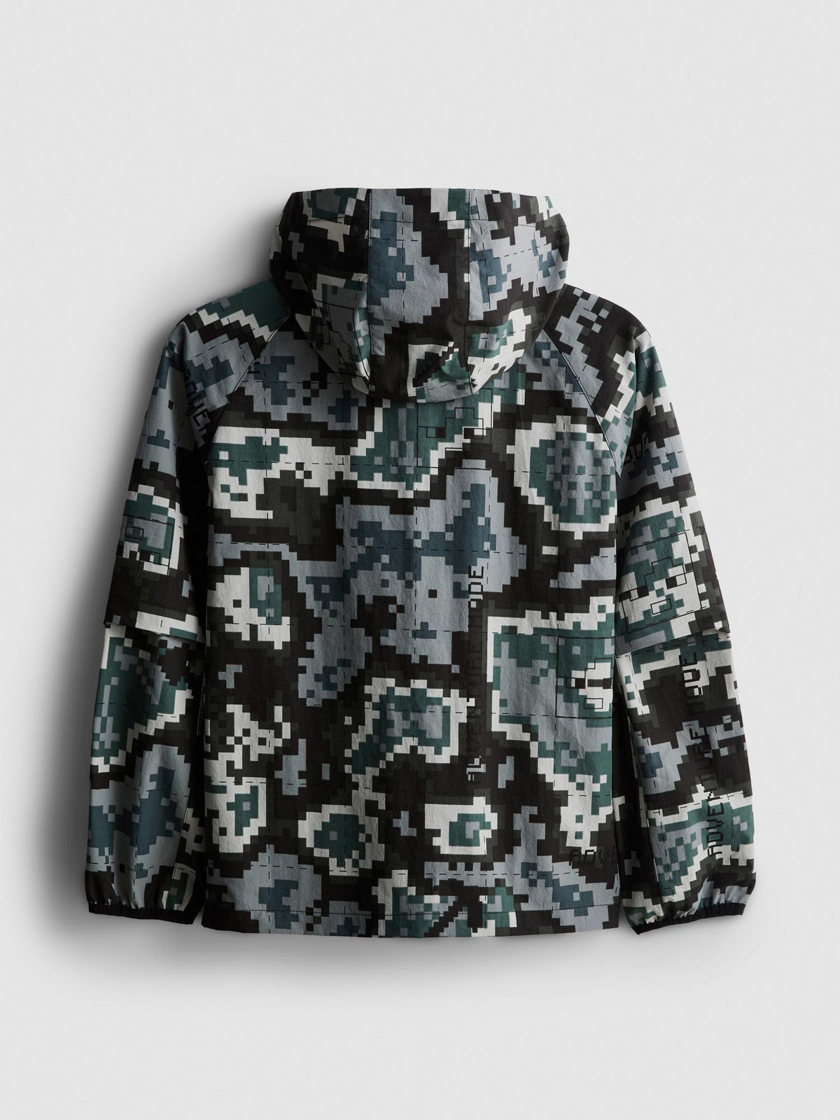 5-15yrs | Minecraft Camouflage Jacket - Green