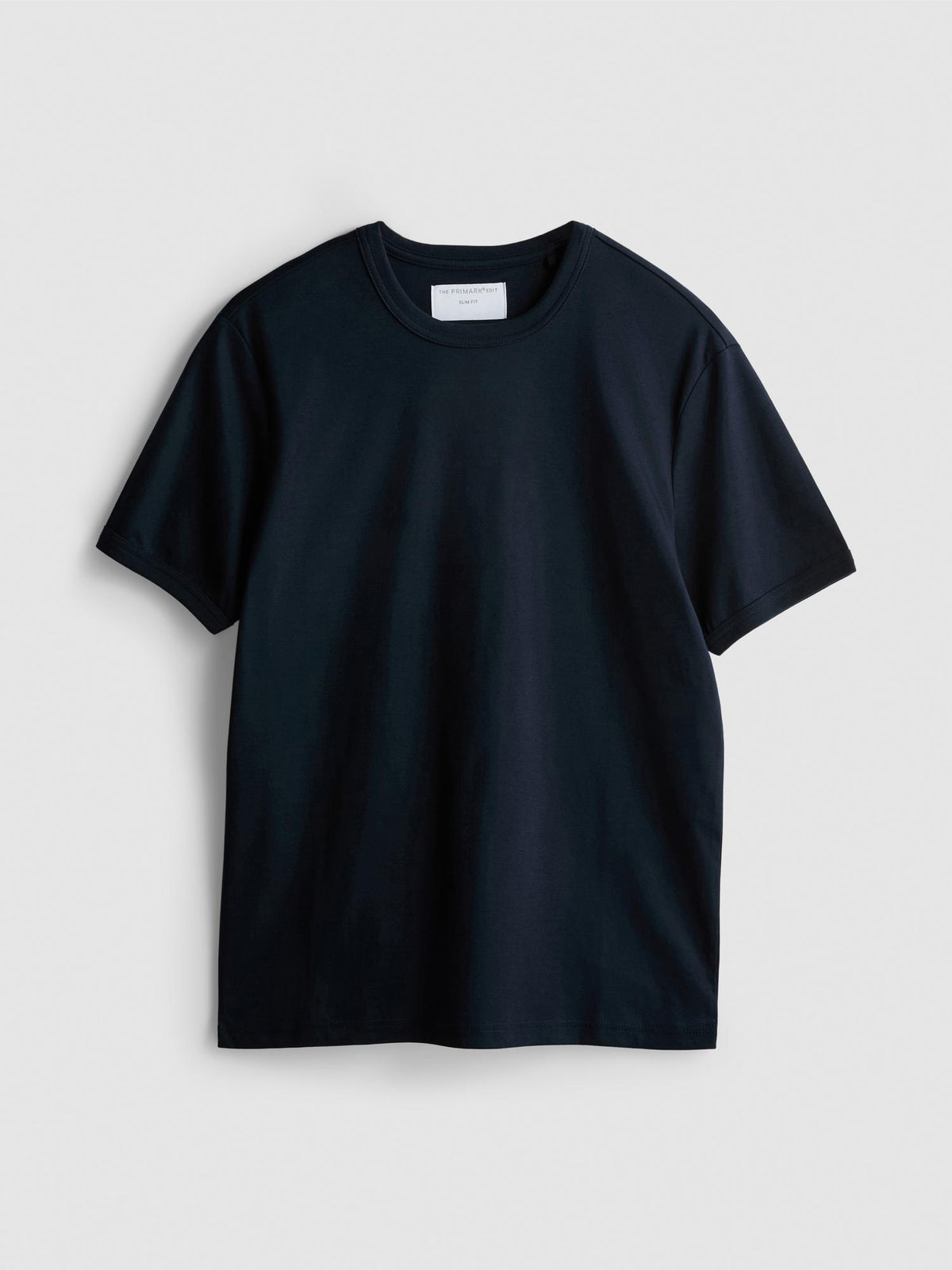 The Edit Slim Fit Crew Neck T-Shirt - Navy