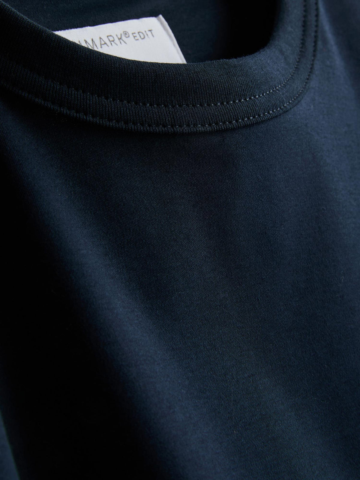 The Edit Slim Fit Crew Neck T-Shirt - Navy