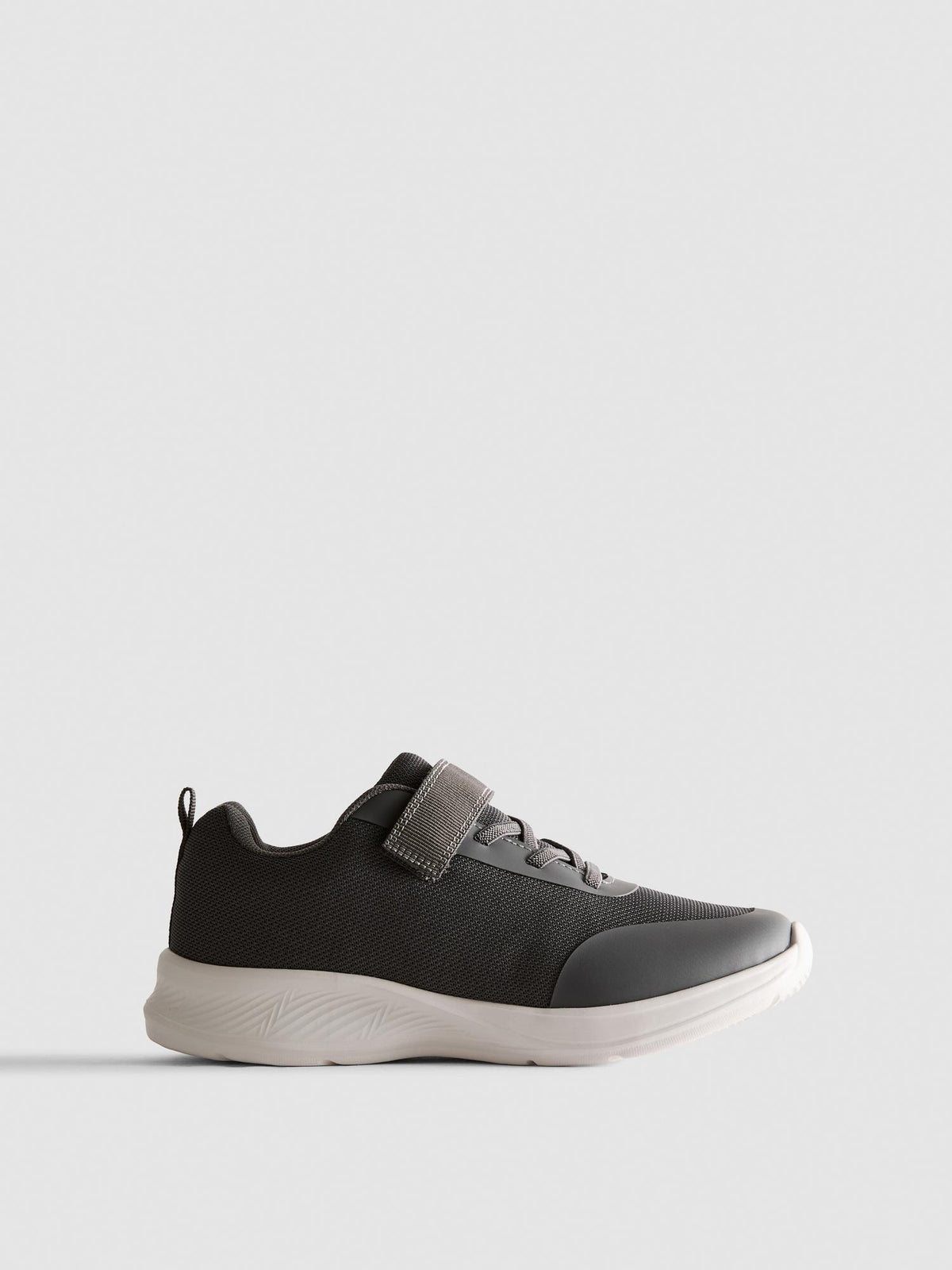 Canvas Chunky Trainers - Grey