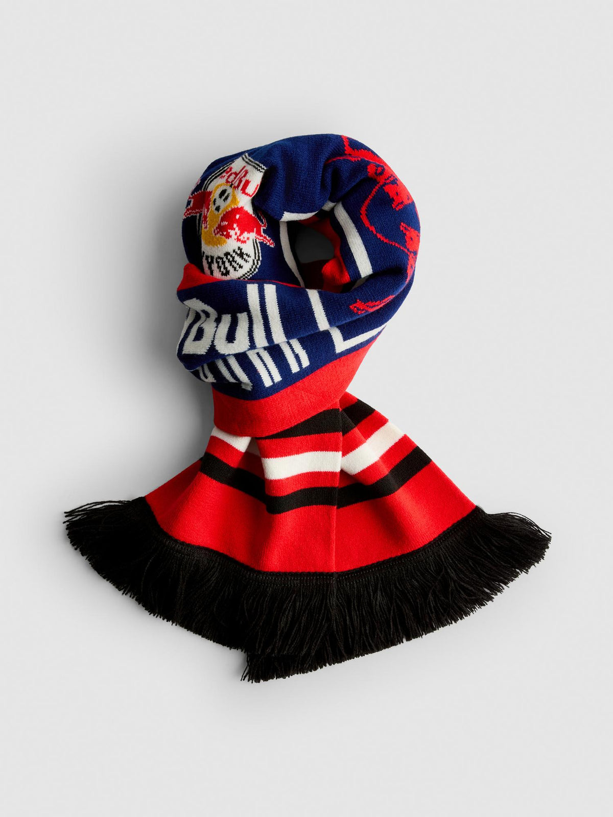 Red Bull Racing Logo Knitted Scarf - Red