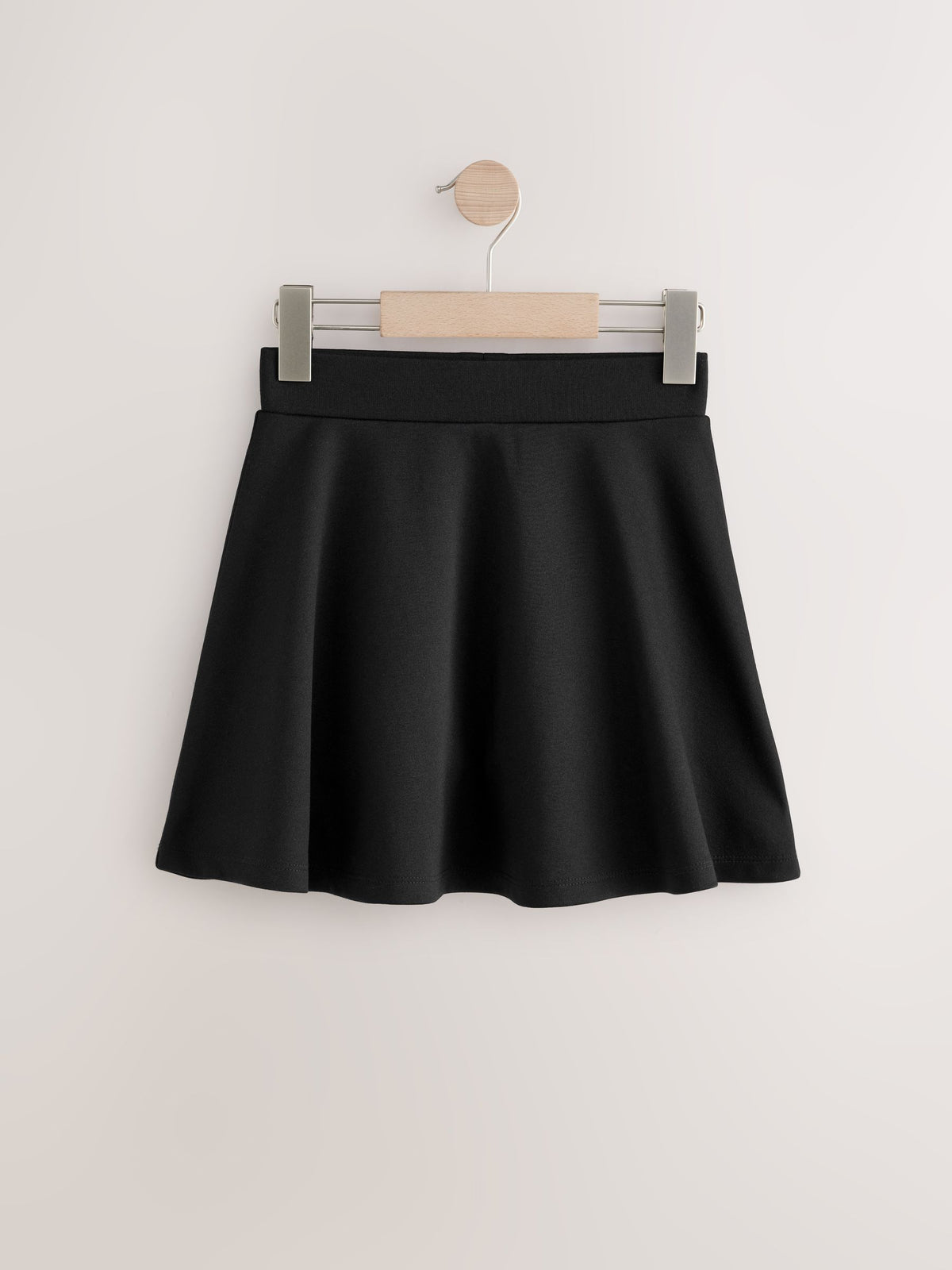 Black 2 Pack Pull On Skort with Jersey Stretch (3-17yrs)