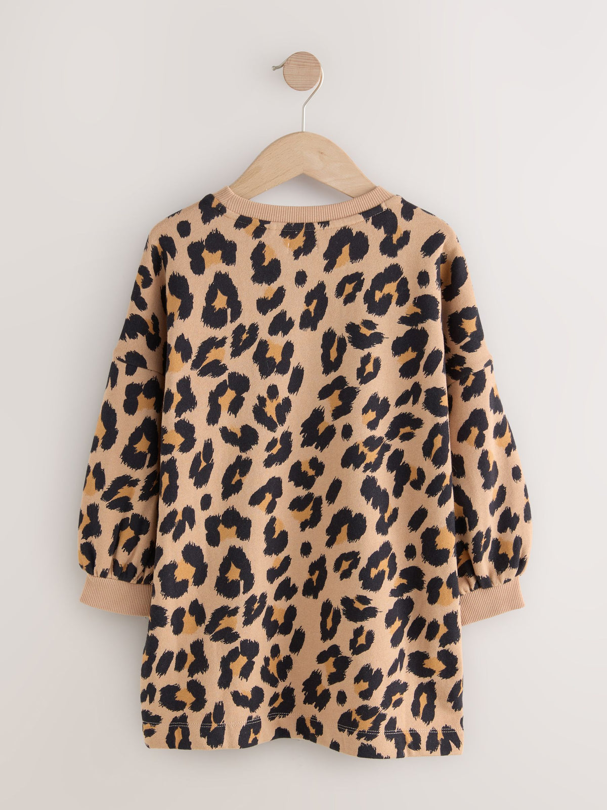 Animal Print Jumper Dress (3-16yrs)