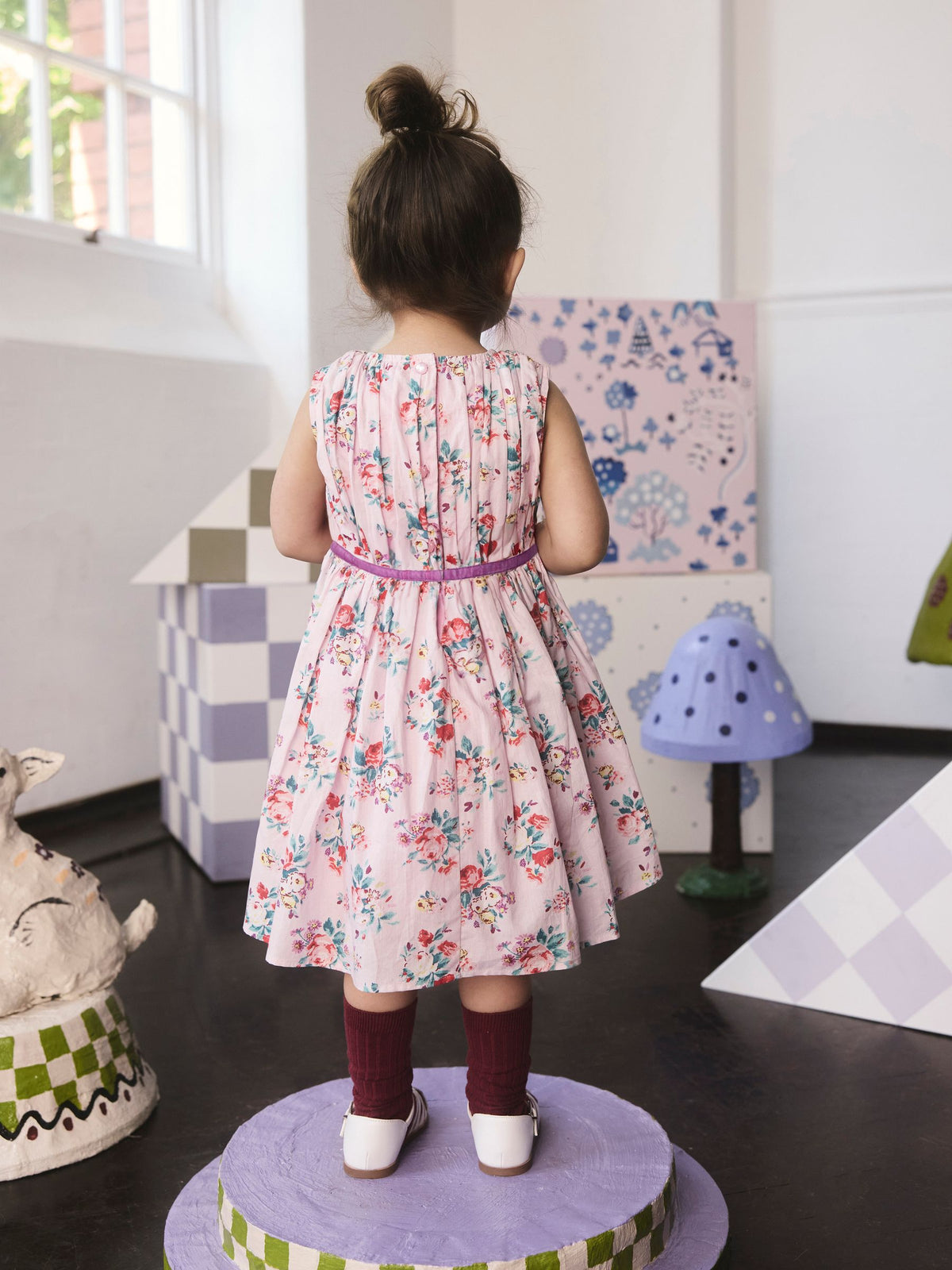 Cath Kidston Lilac Floral Party Dress (3mths-8yrs)